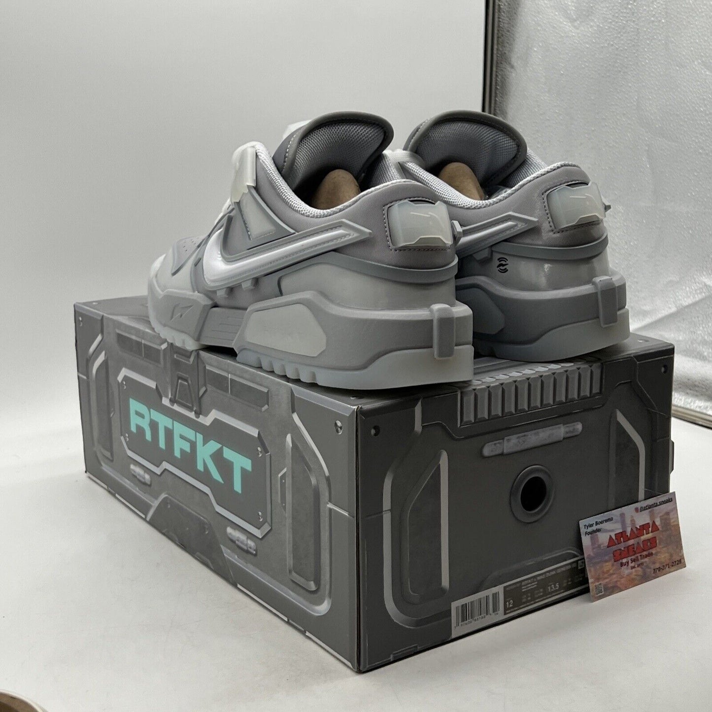 Size 12 - Nike RTFKT x Dunk Genesis Ghost Grey (HQ3034-001)