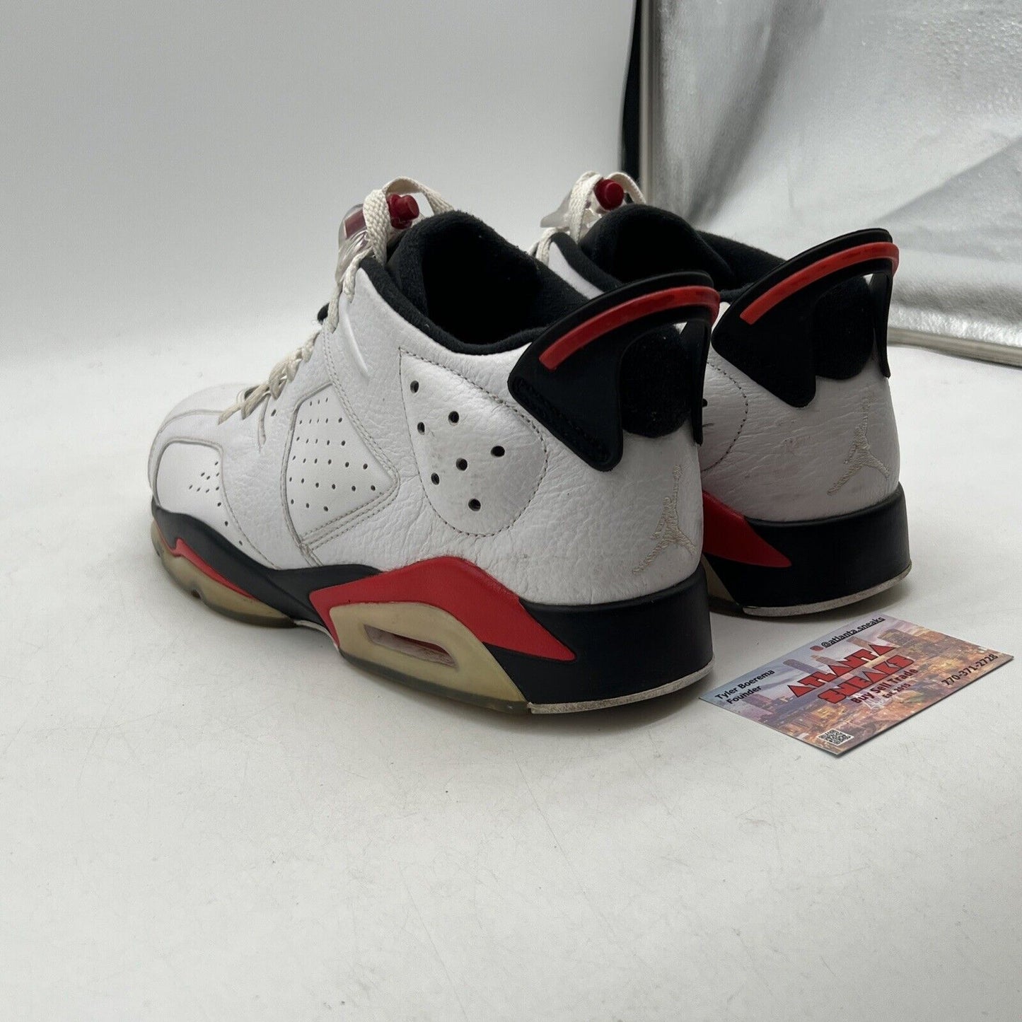 Size 11 - Air Jordan 6 Low White Infrared (304401-123)