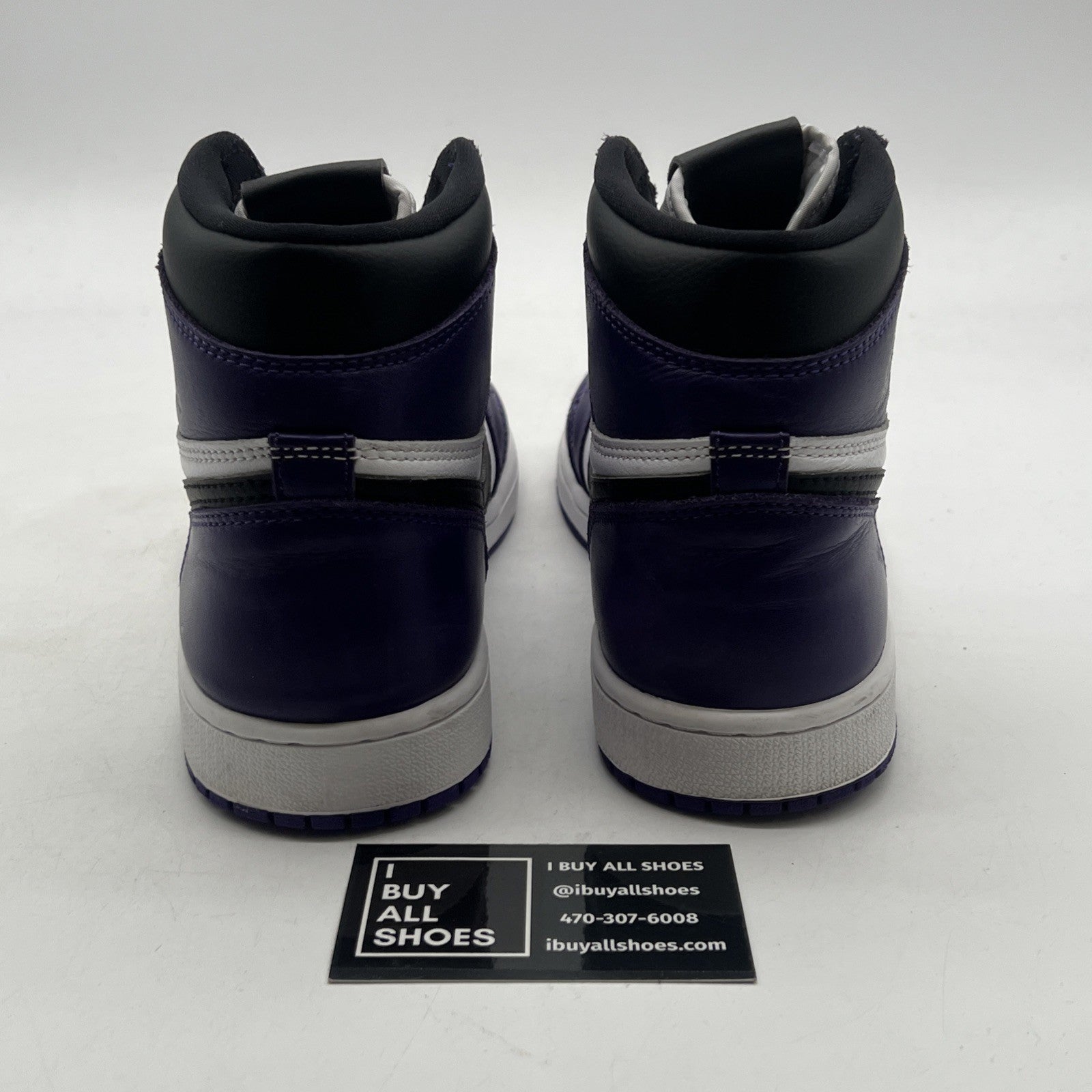 Size 8 - Air Jordan 1 Retro OG High Court Purple 2.0 (555088-500)