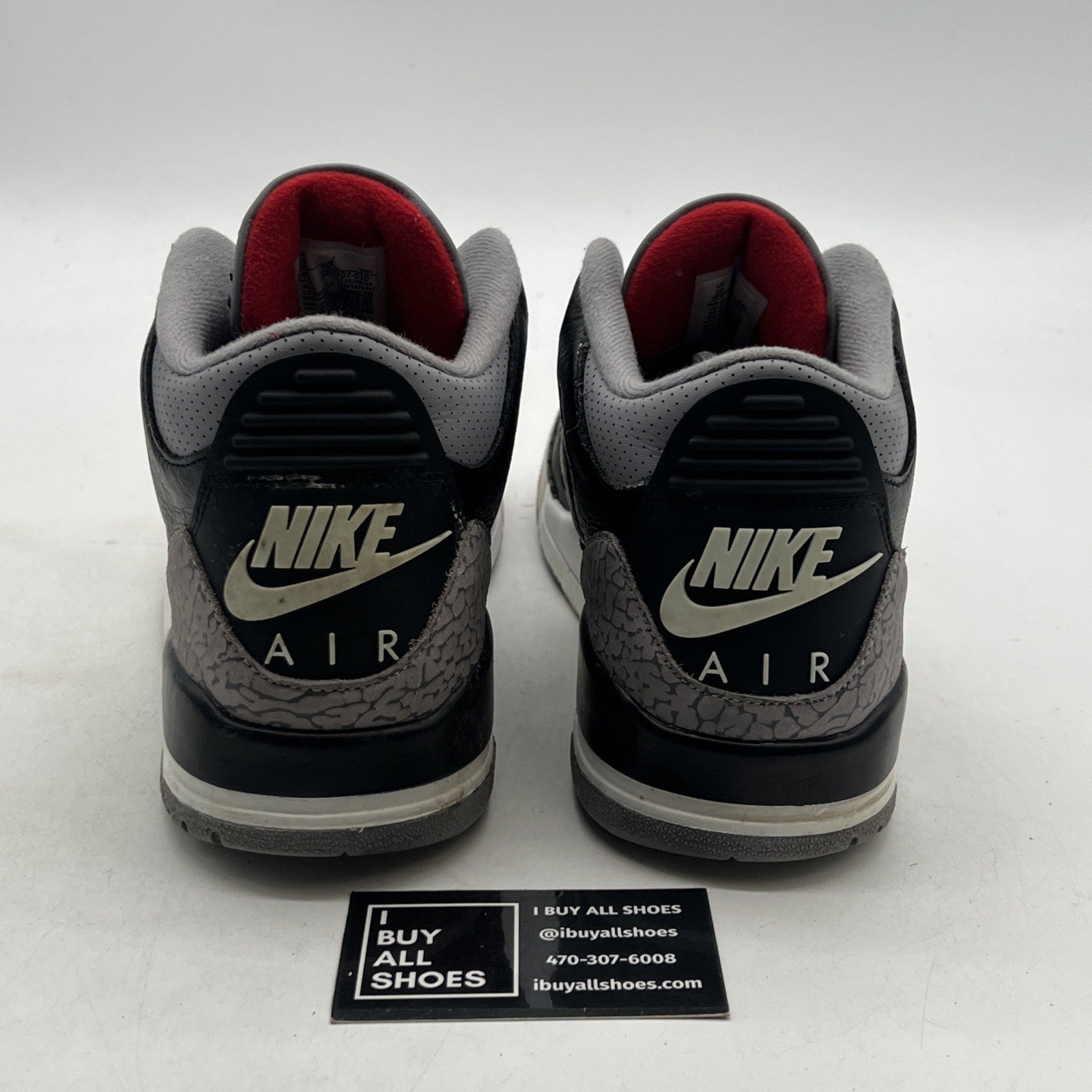 Size 10 - Air Jordan 3 Retro OG 2024 Black Cement (DN3707-010)