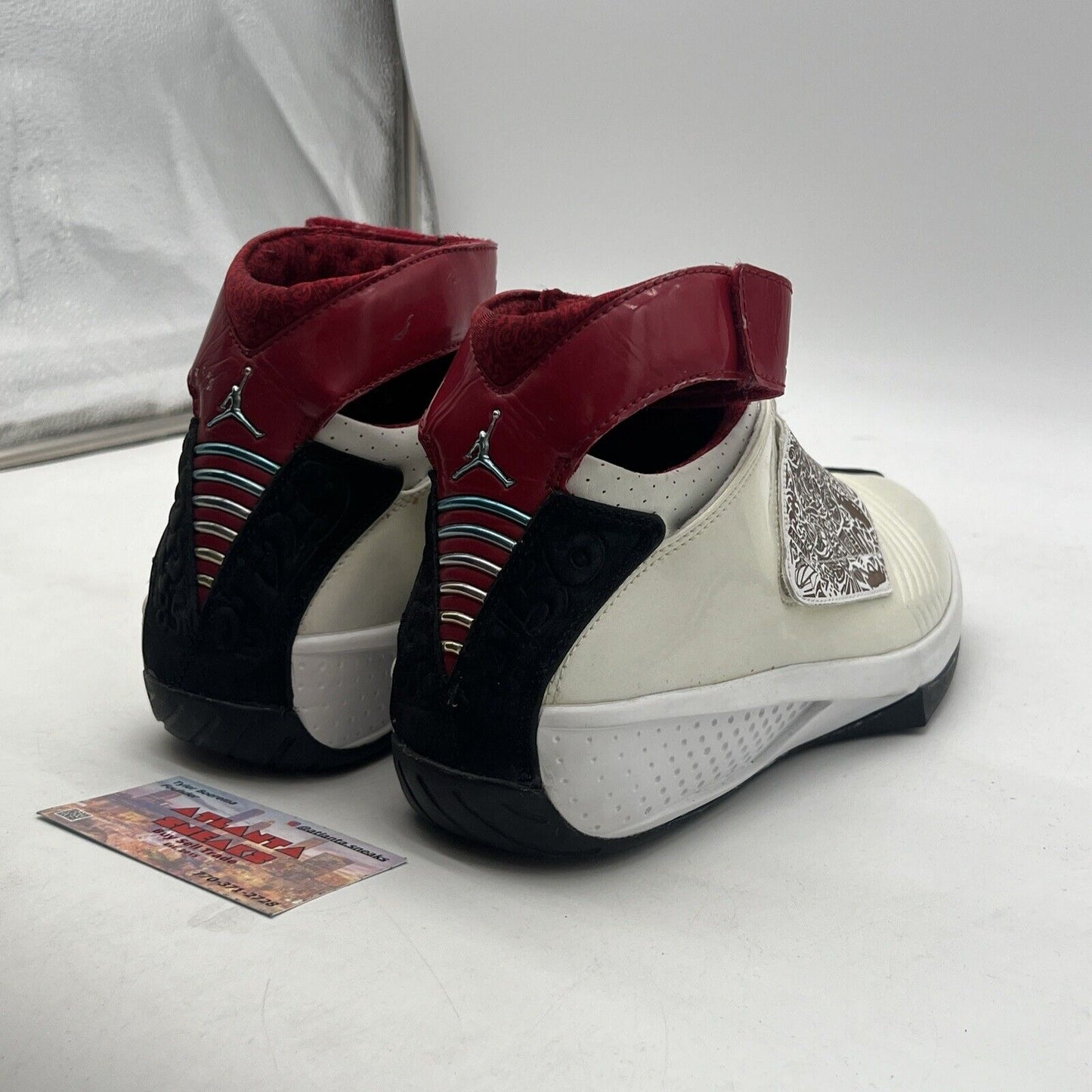 Size 8.5 - Air Jordan 20 OG White Varsity Red (310455-161)