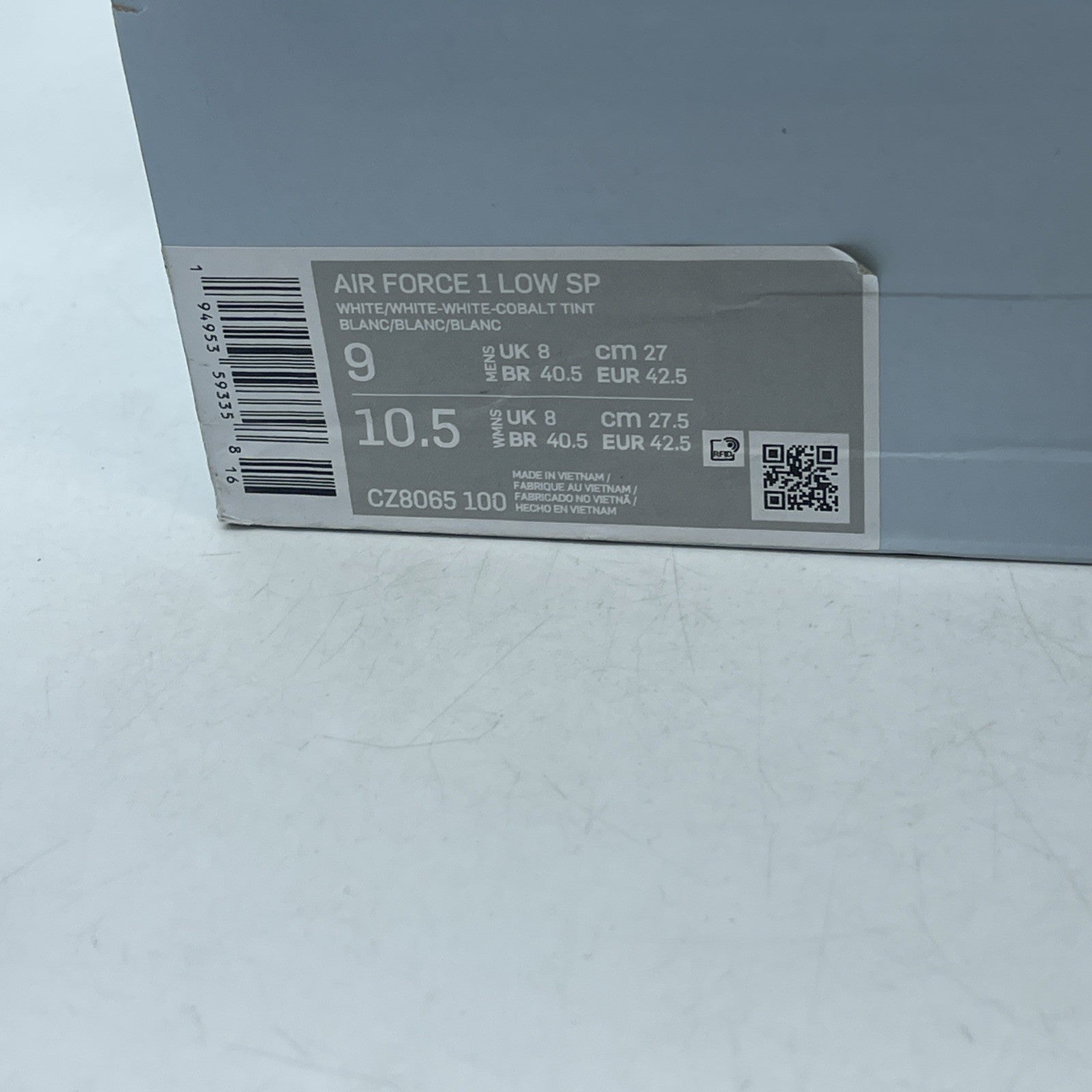 Size 9 - Nike Air Force 1 x NOCTA Low Certified Lover Boy (CZ8065-100)