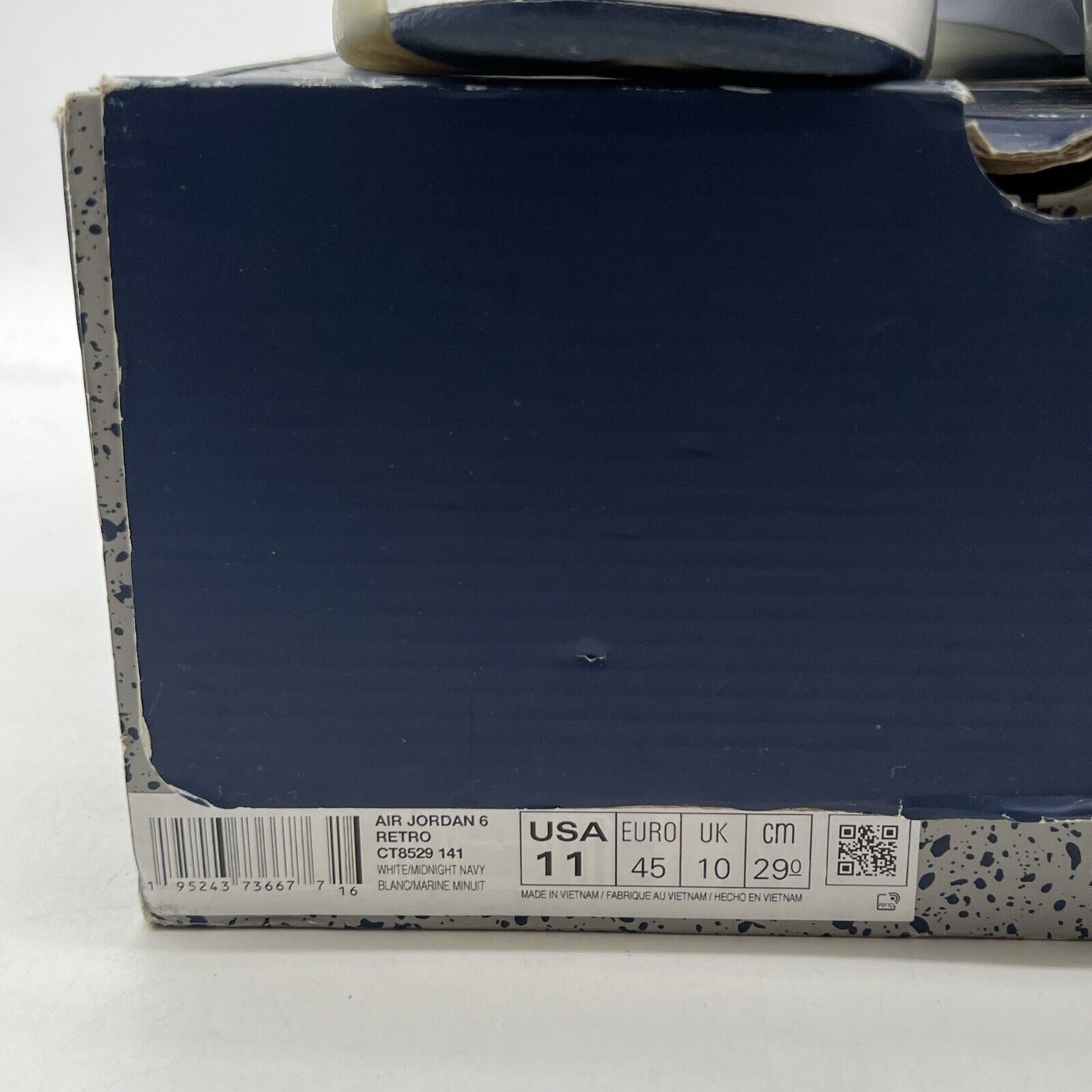 Size 11 - Air Jordan 6 Retro Midnight Navy (CT8529-141)