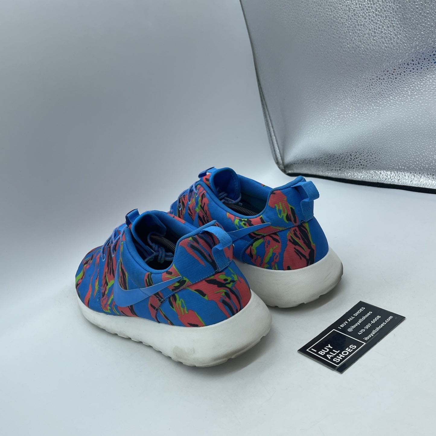 Size 13 - Nike Rosherun Gpx Tiger Camo (555445-401)