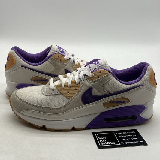 Size 10.5 - Nike Air Max 90 Sail Purple (DM0029-102)