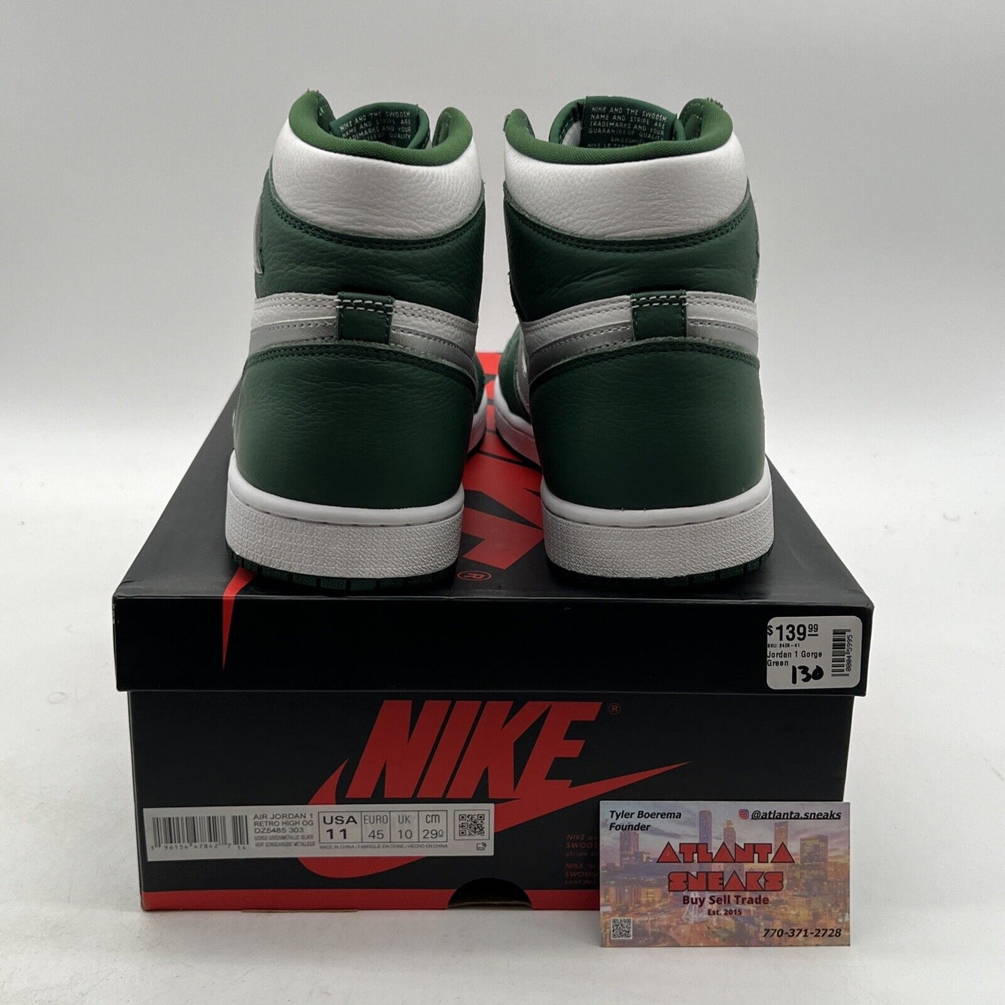 Size 11 - Jordan 1 Retro OG High Gorge Green (DZ5485-303)