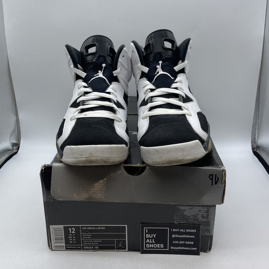 Size 12 - Air Jordan 6 Retro Oreo (384664-101)