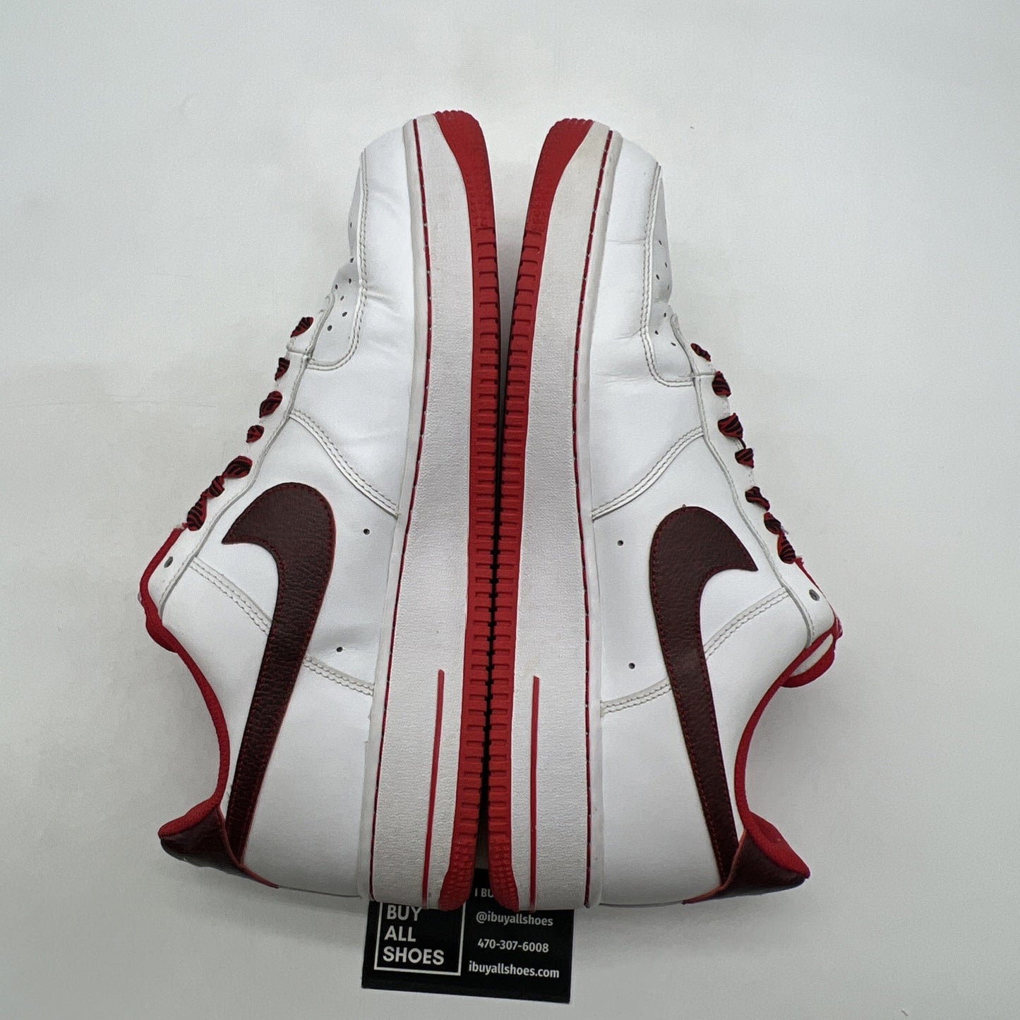 Size 12 - Nike Air Force 1 Low White (488298-139)