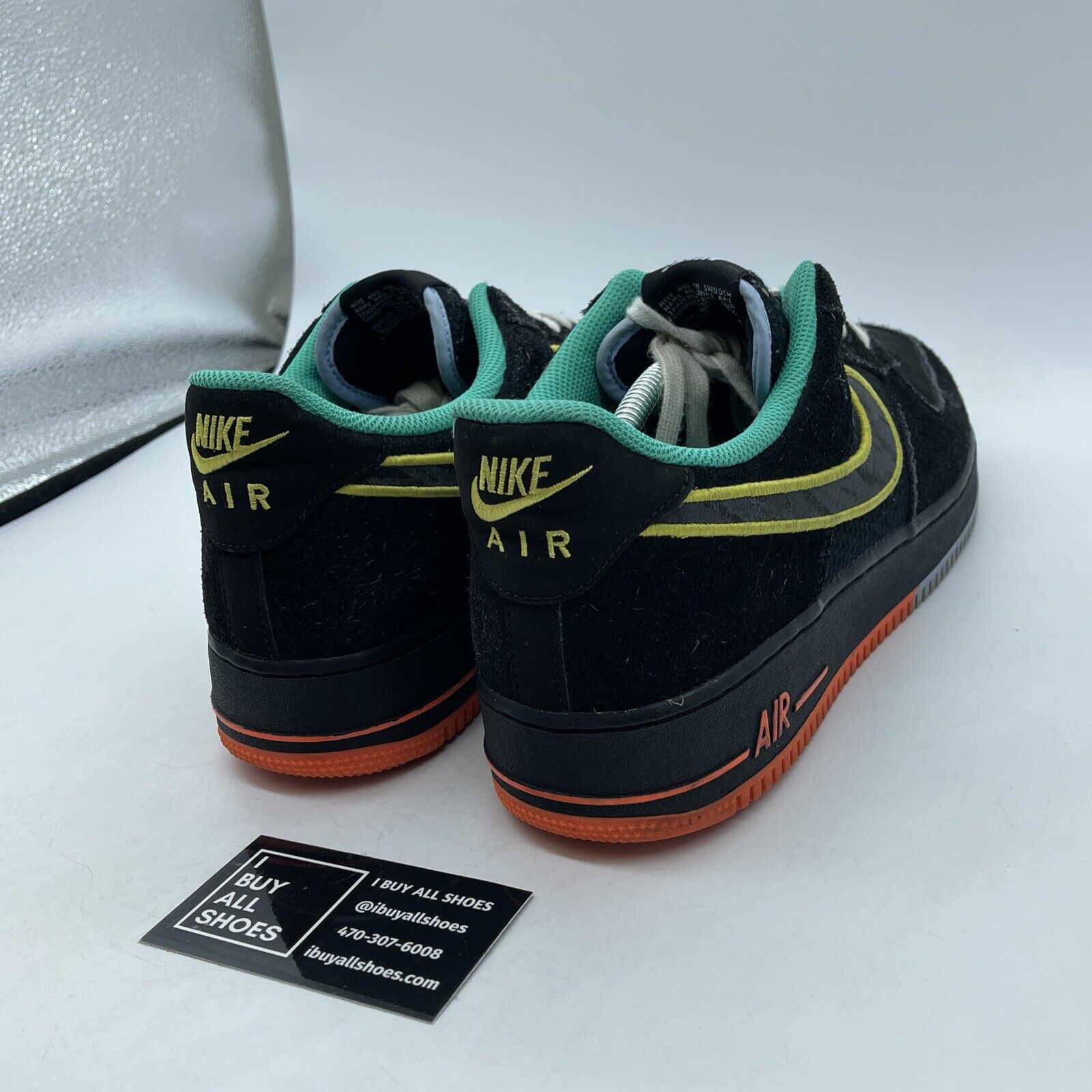 Size 12 - Nike Air Force 1 '07 LV8 Peace and Unity Black Suede (DM9051-001)