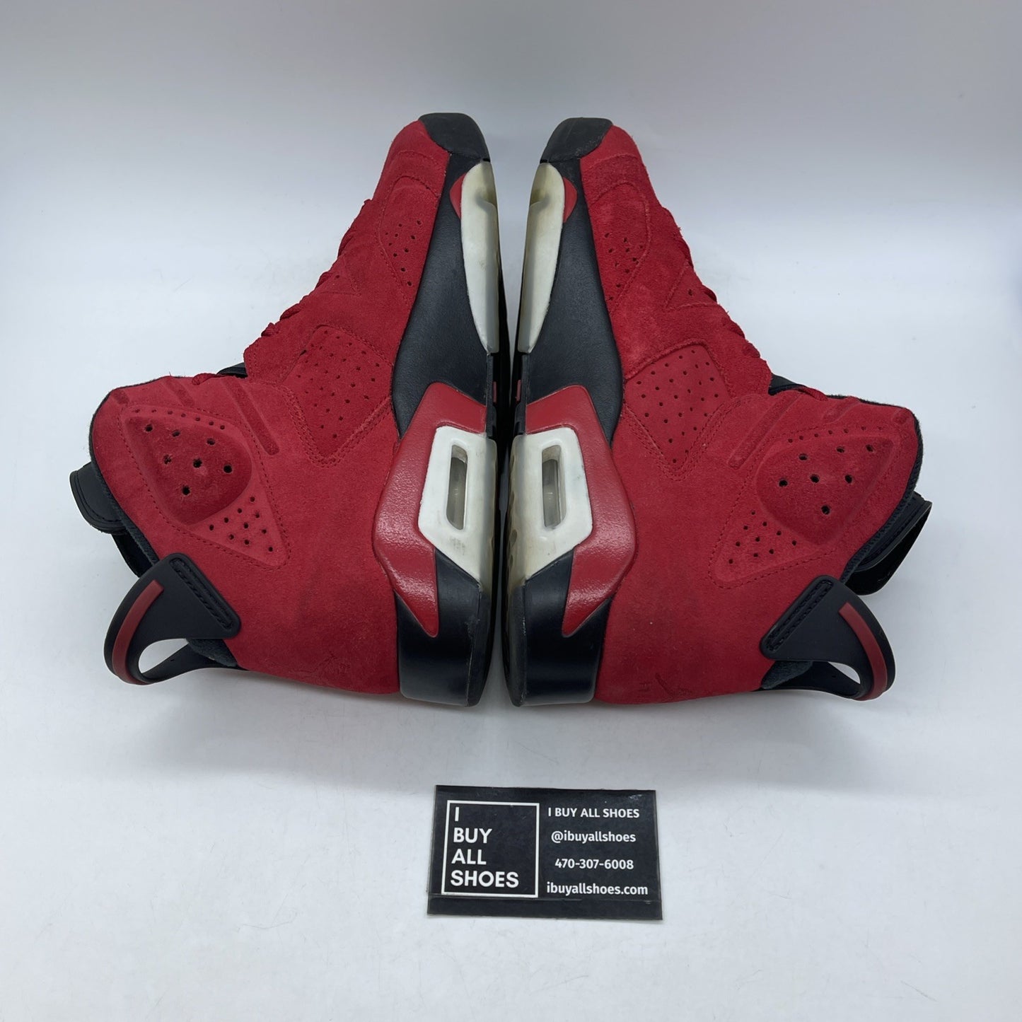 Size 10 - Air Jordan 6 Retro Toro Bravo Red Black Suede (CT8529-600)