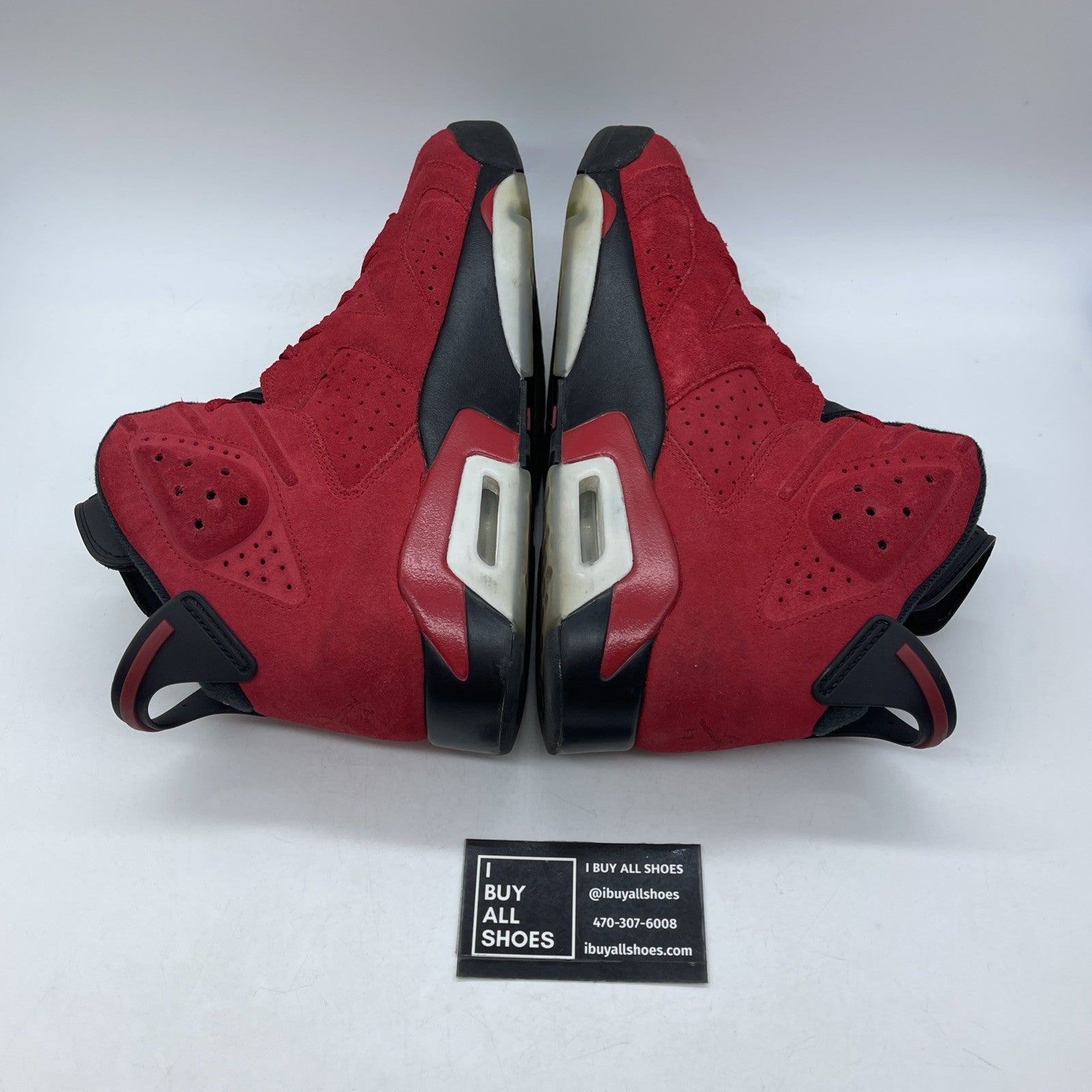 Size 10 - Air Jordan 6 Retro Toro Bravo Red Black Suede (CT8529-600)