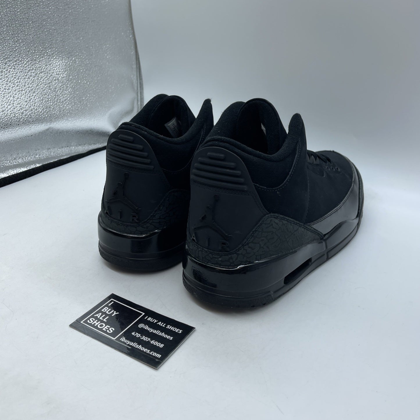 Size 13 - Air Jordan 3 Retro 2025 Black Cat Suede Leather (CT8532-001)