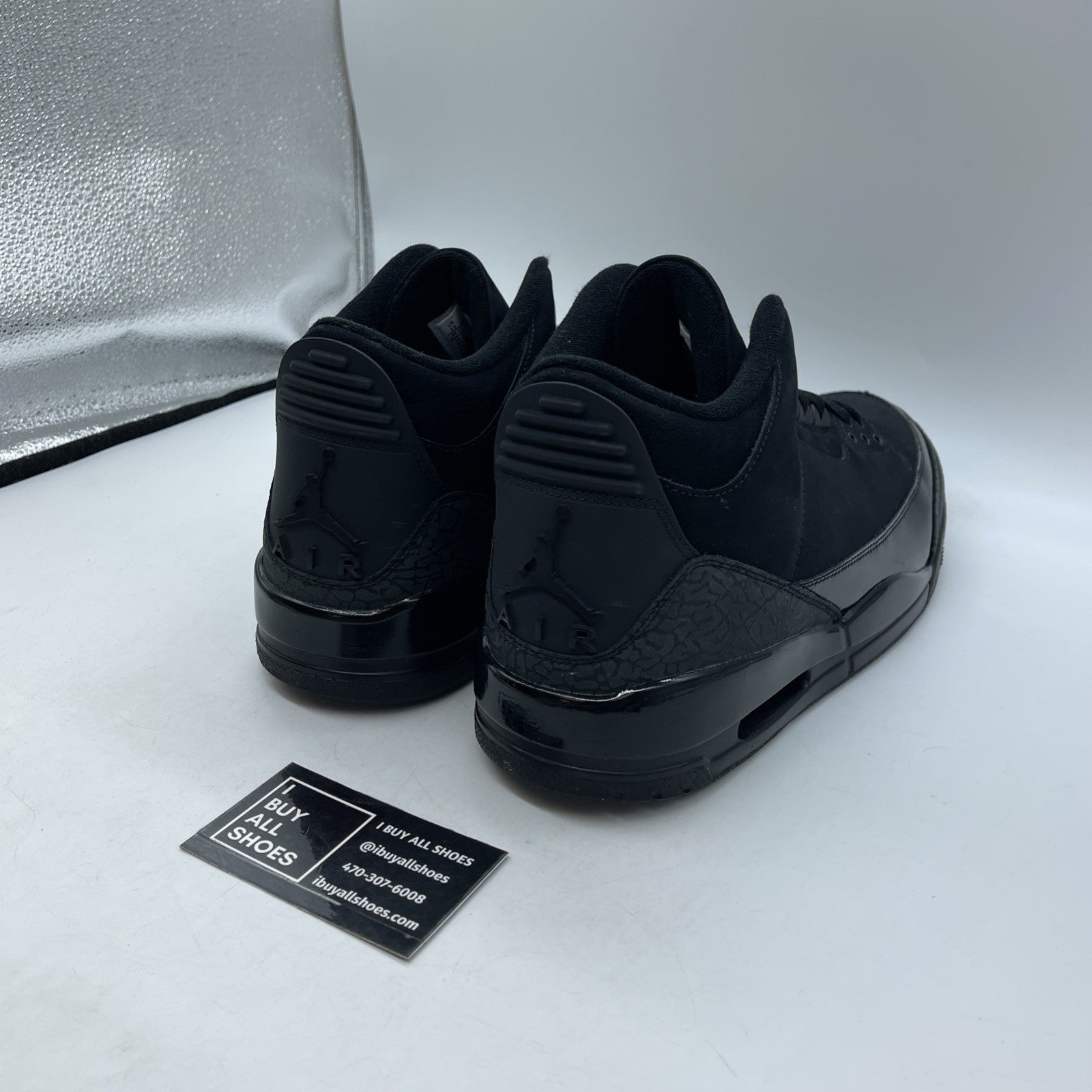 Size 13 - Air Jordan 3 Retro 2025 Black Cat Suede Leather (CT8532-001)