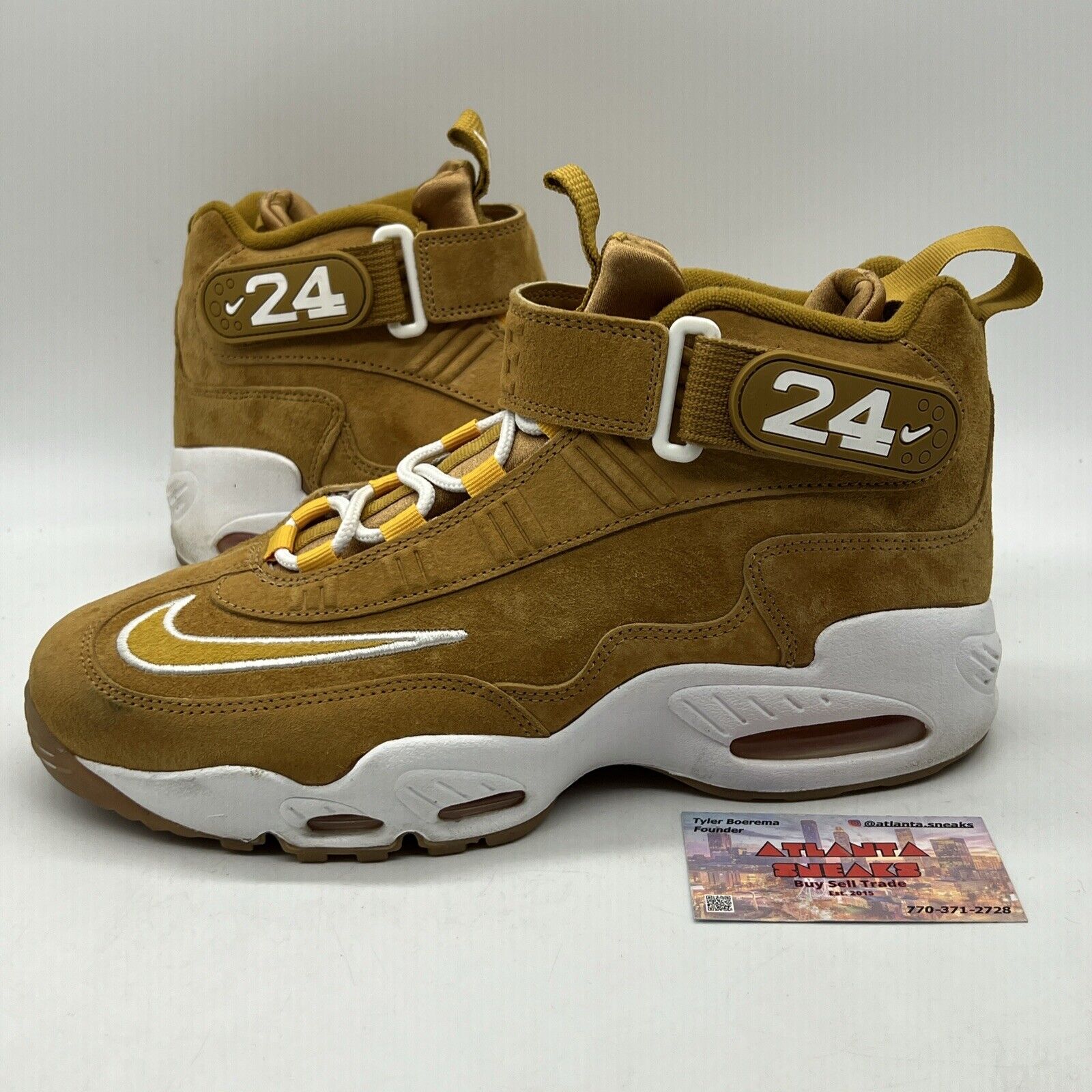 Size 10 - Nike Air Griffey Max 1 Wheat White Suede (DO6684-700)