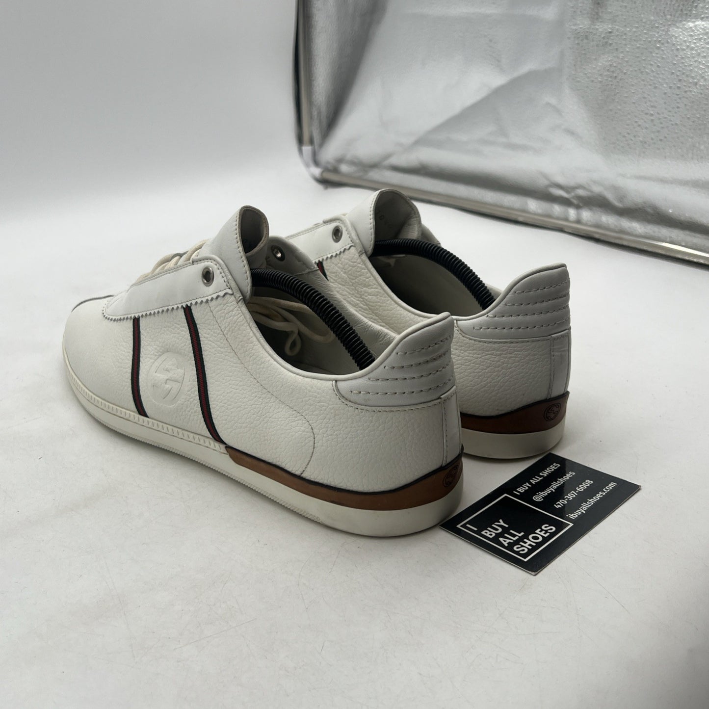 Size 10.5G - Gucci GG Logo White Men’s sneakers