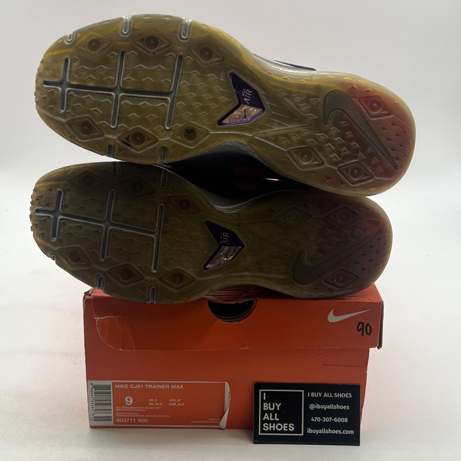 Size 9 - Nike CJ81 Trainer Max Megatron (604711-500)