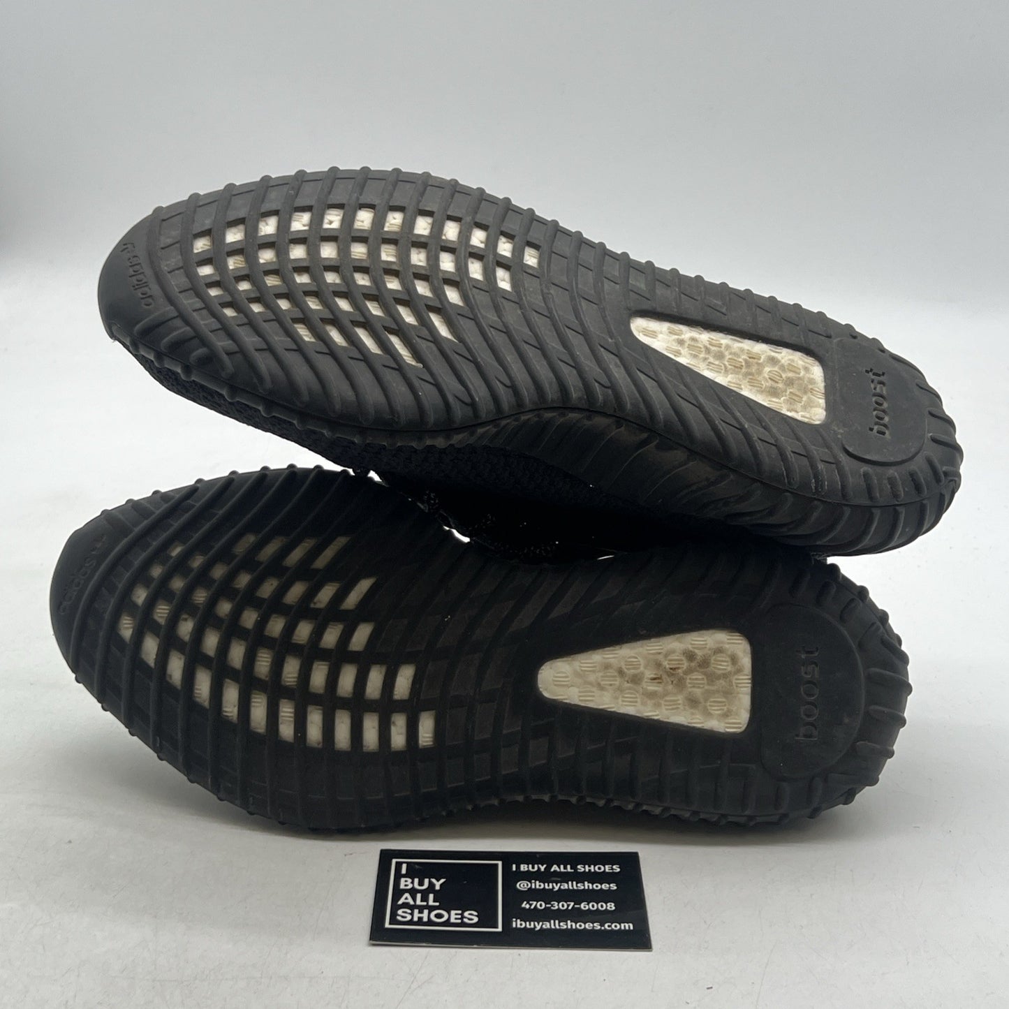Size 9.5 - adidas Yeezy Boost 350 V2 Low Black Non-Reflective (FU9006)