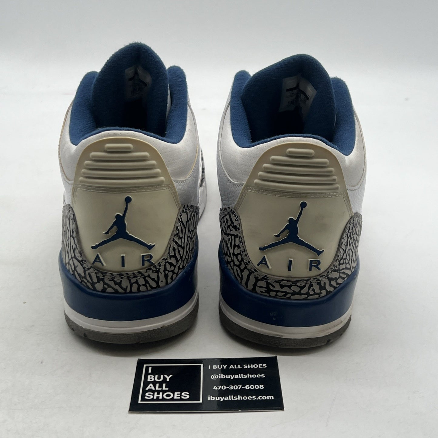 Size 14 - Air Jordan 3 Retro 2011 True Blue (136064-104)