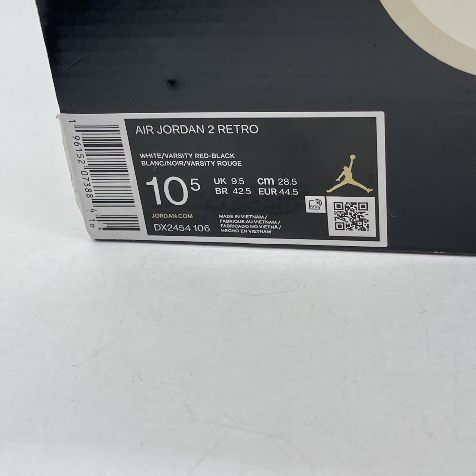 Size 10.5 - Air Jordan 2 Retro Mid Chicago (DX2454-106)