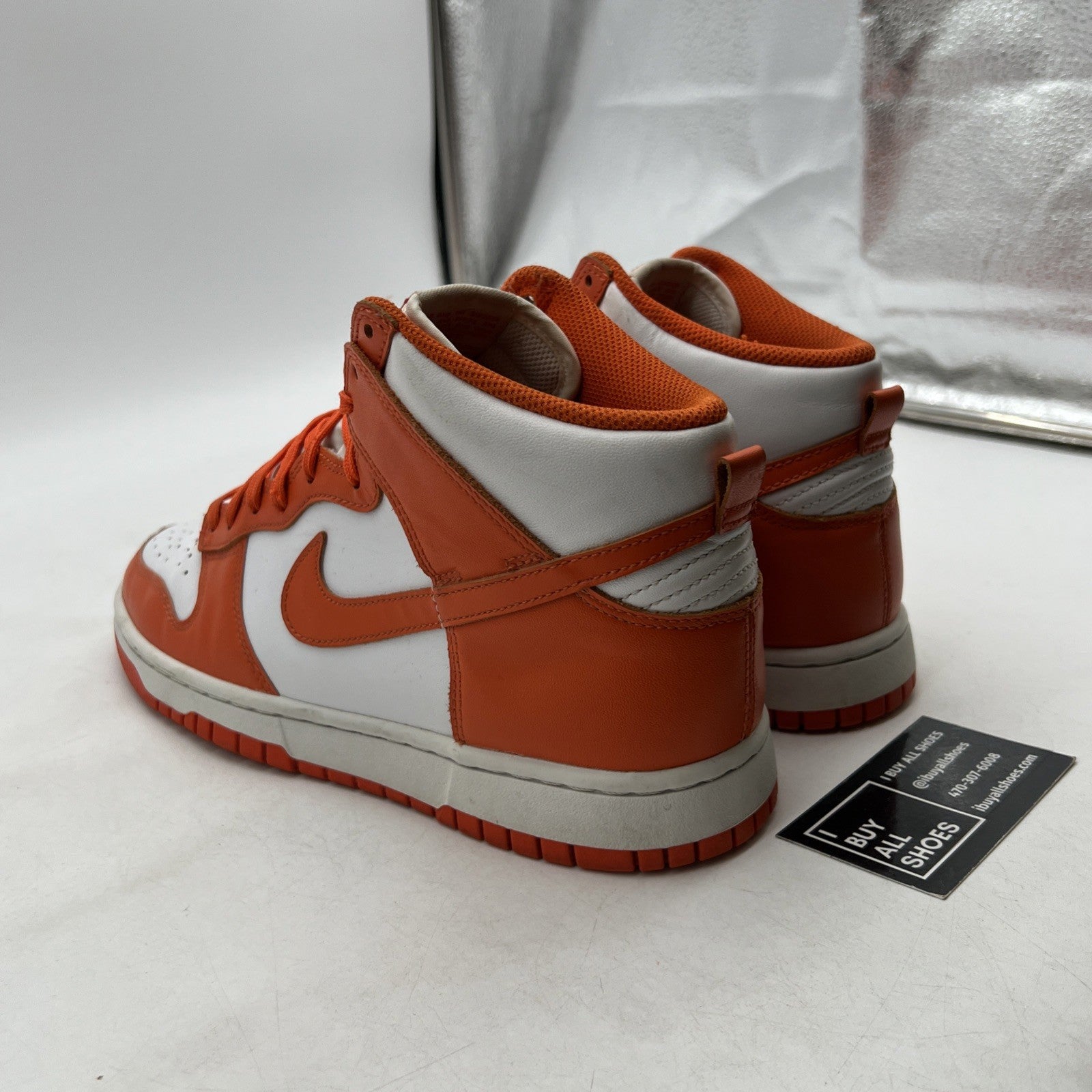 Size 9.5 - Nike Dunk SP 2021 High Syracuse (DD1399-101)