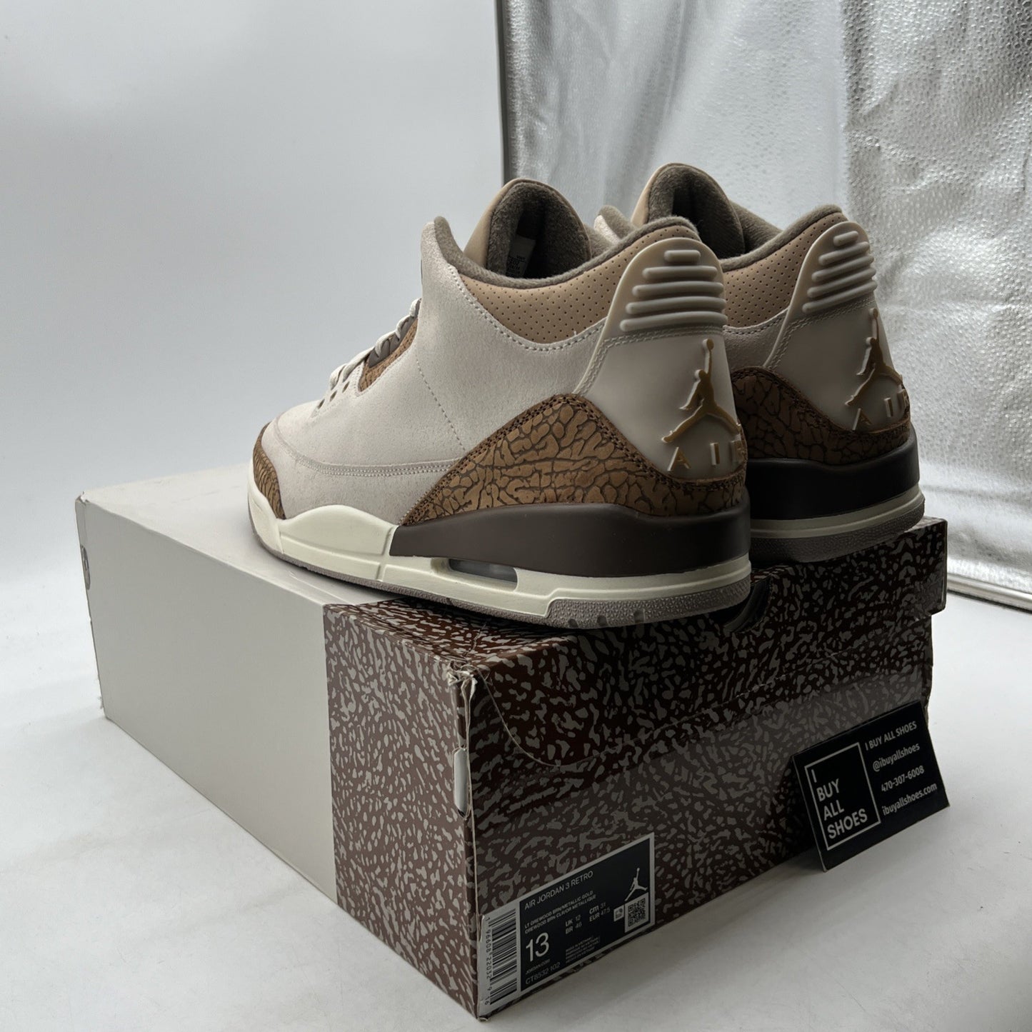 Size 13 - Air Jordan 3 Retro Low Palomino (CT8532-102)