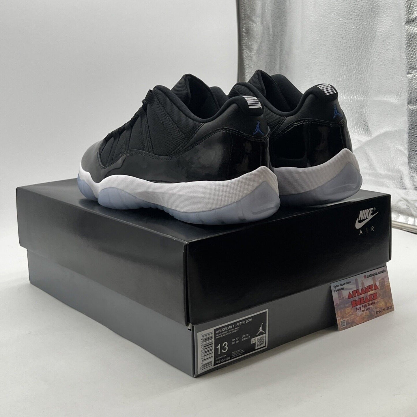Size 13 - Air Jordan 11 Retro Low Space Jam (FV5104-004)