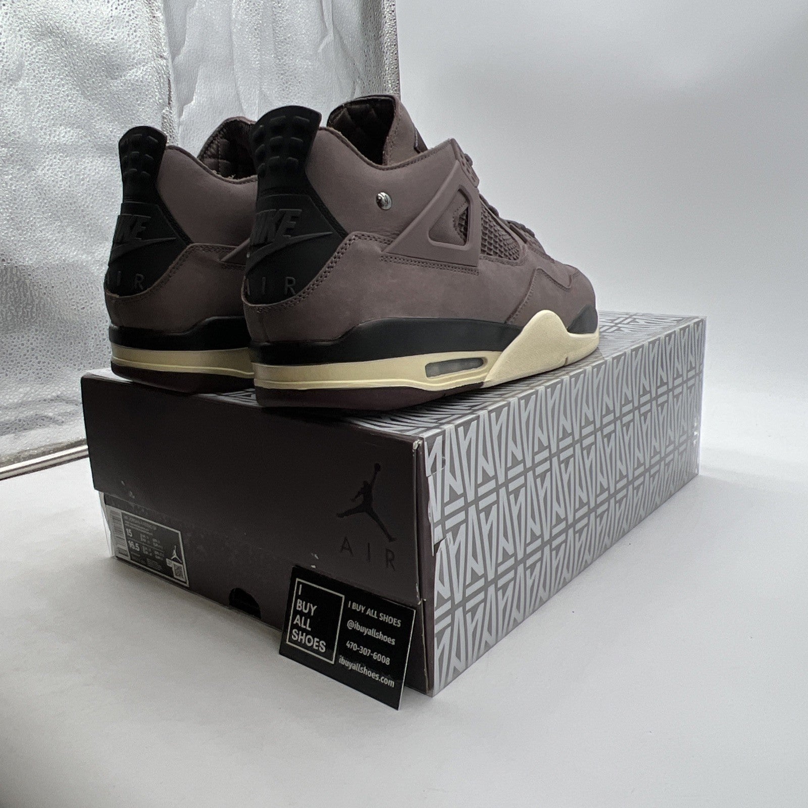 Size 15 - Air Jordan 4 Retro x A Ma Maniere Mid Violet Ore (DV6773-220)