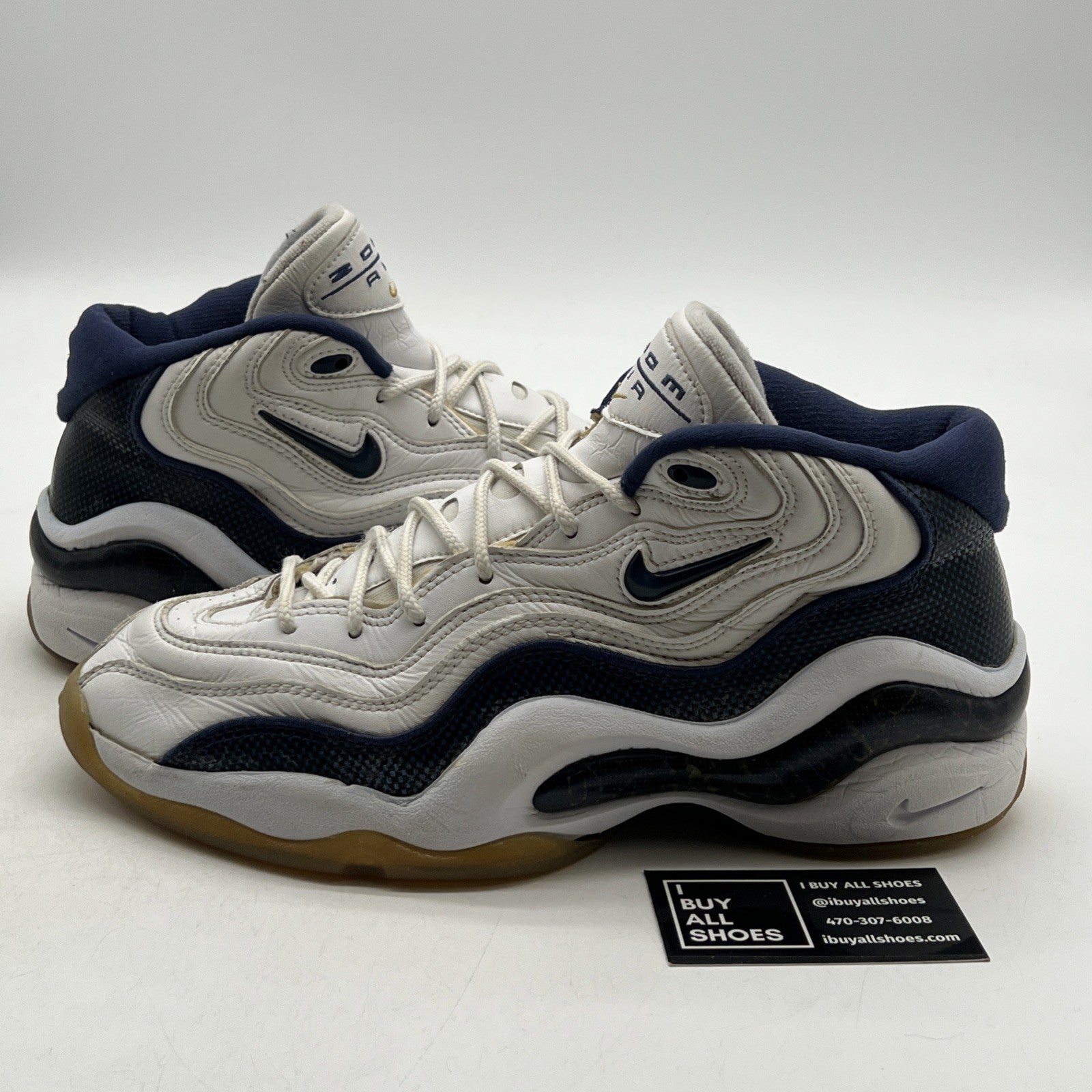 Size 11 - Nike Air Zoom Flight 96 White (130312-141)