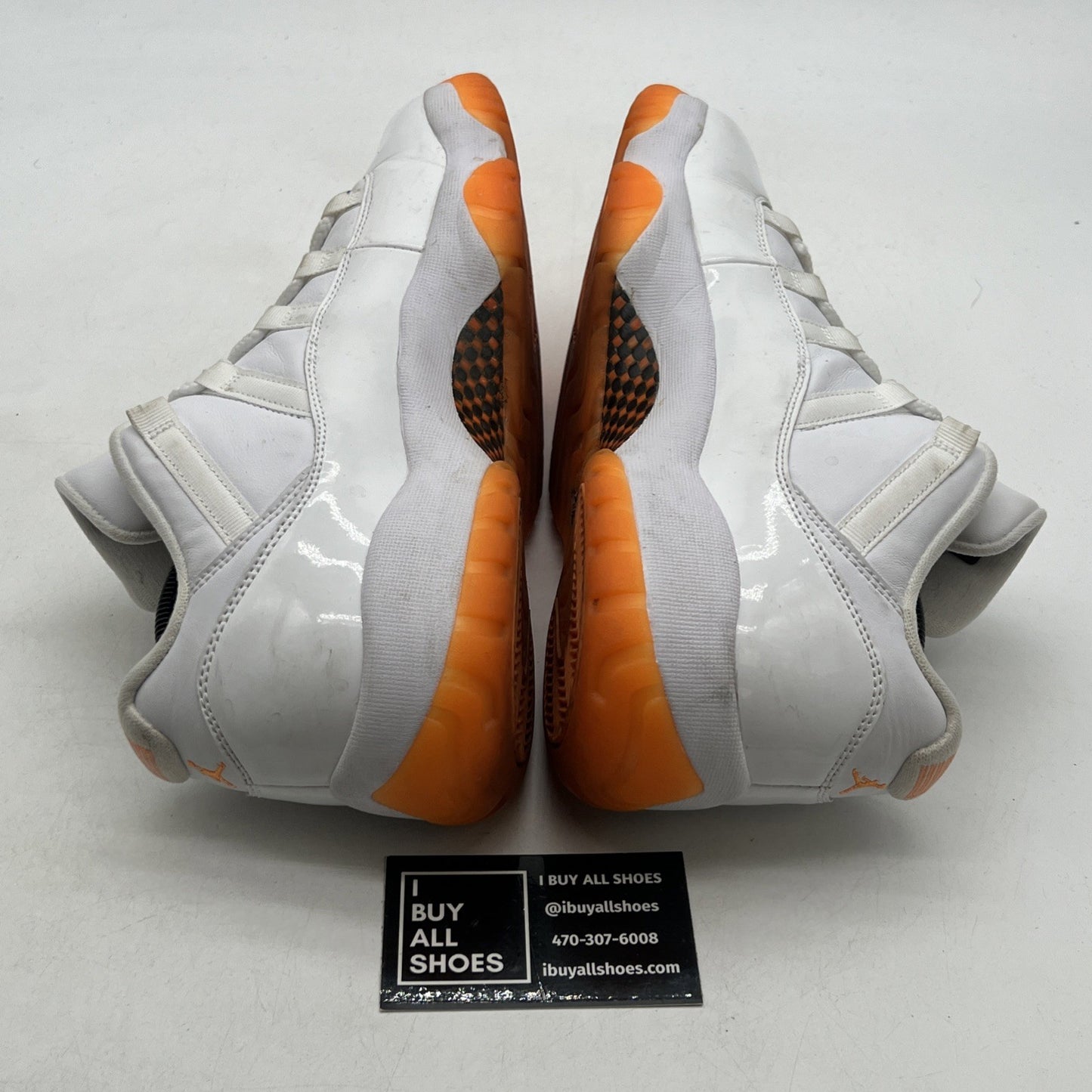 Size 12 - Air Jordan 11 Retro Low Bright Citrus W (AH7860-139)