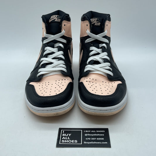 Size 10 - Air Jordan 1 Retro OG High Crimson Tint Black Leather (555088-081)