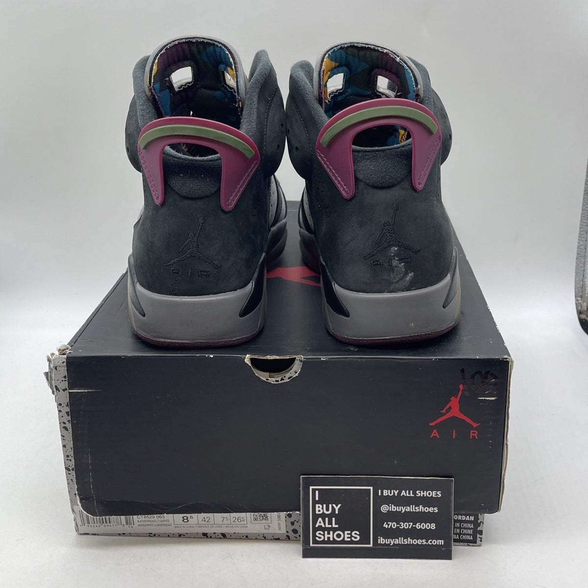 Size 8.5 - Air Jordan 6 Bordeaux (CT8529-063)