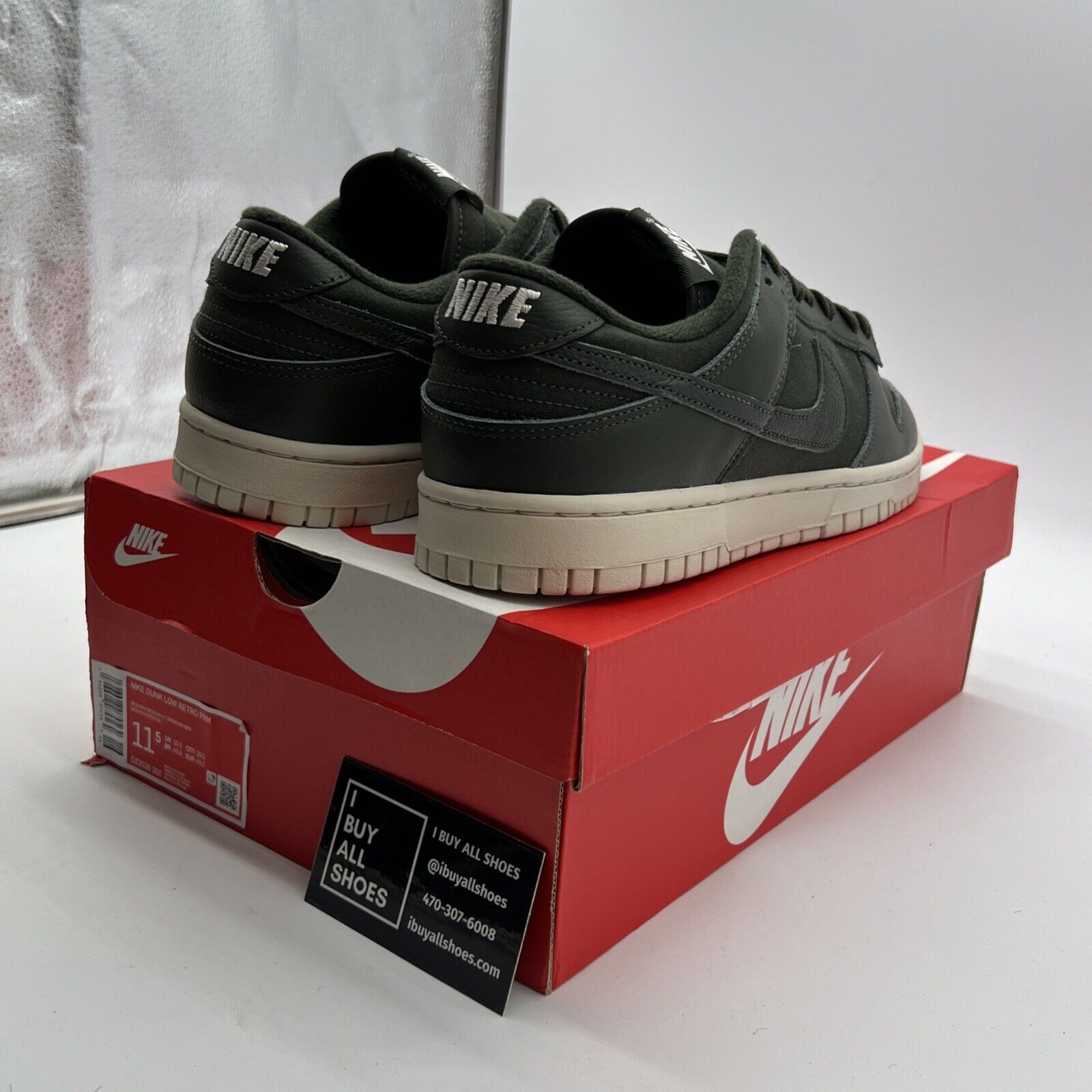 Size 11.5 - Nike Dunk Premium Low Sequoia (DZ2538-300)