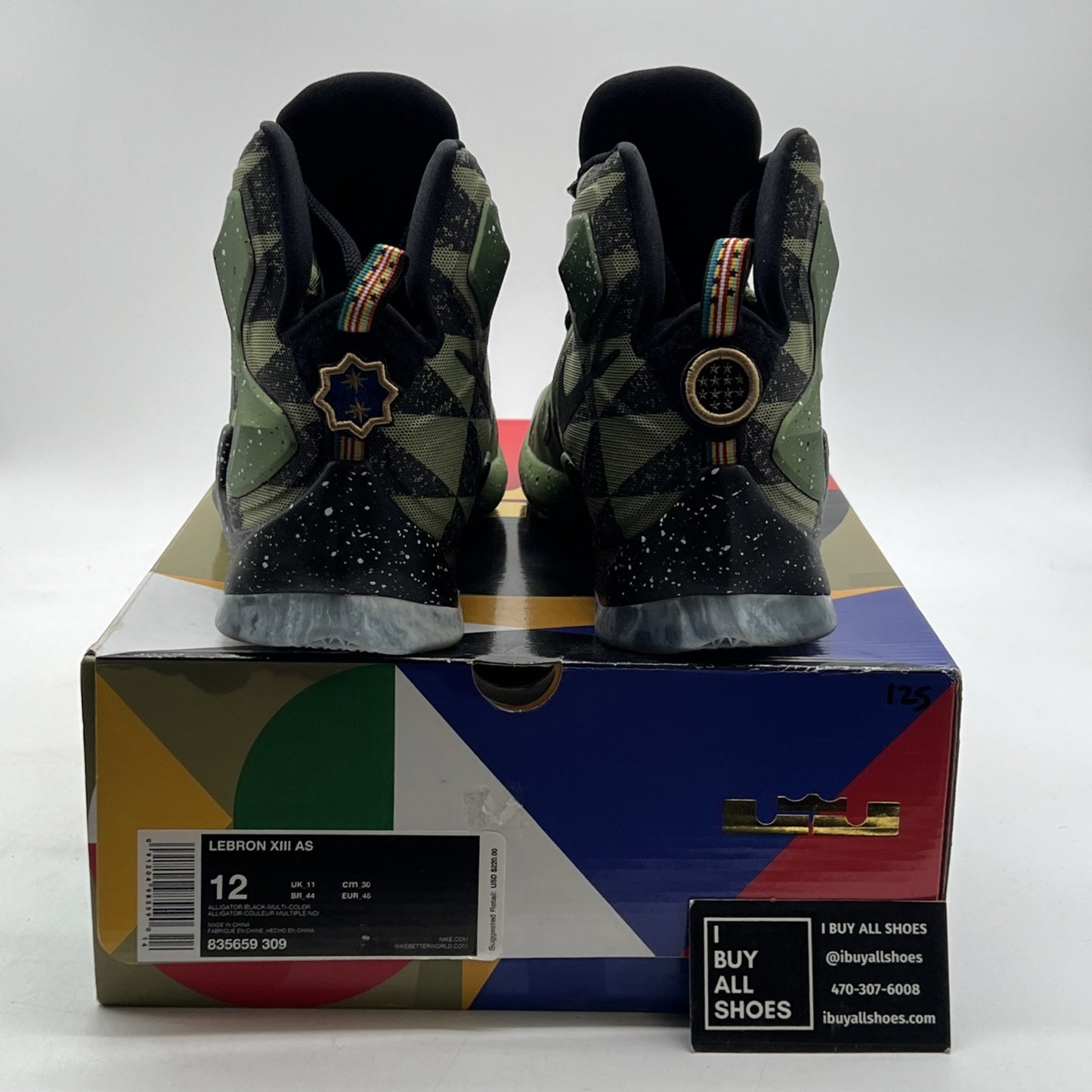 Size 12 - Nike LeBron 13 All Star - Northern Lights (835659-309)