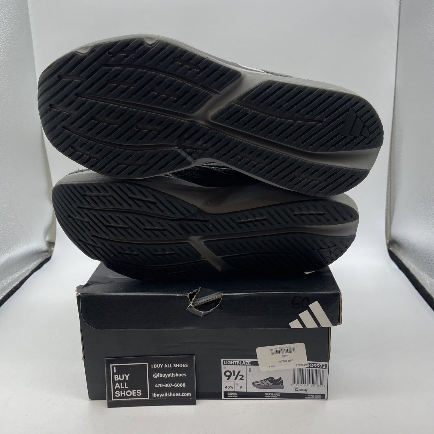 Size 9.5 - adidas Lightblaze Carbon (JQ9972)