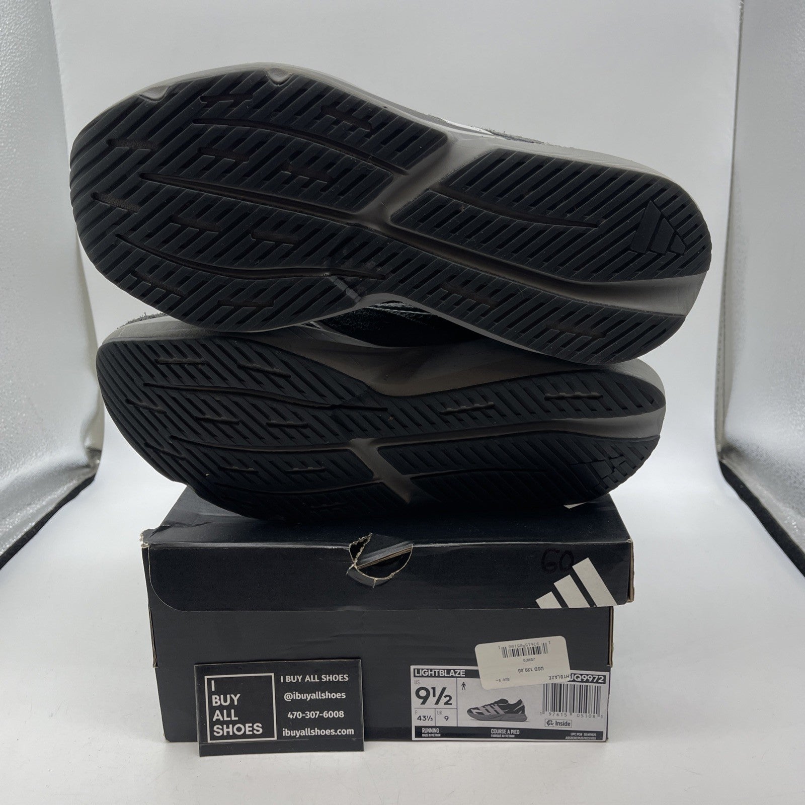 Size 9.5 - adidas Lightblaze Carbon (JQ9972)