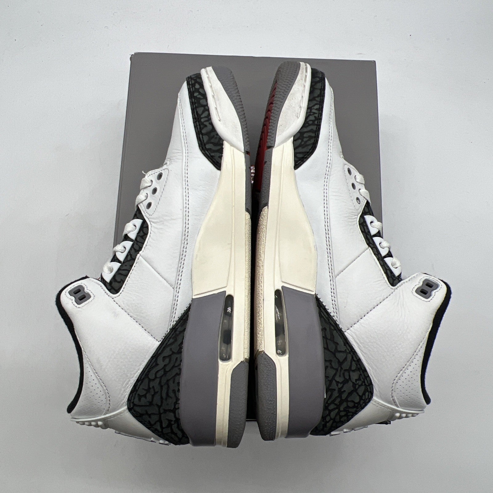 Size 9 - Air Jordan 3 Retro Cement Grey (CT8532-106)