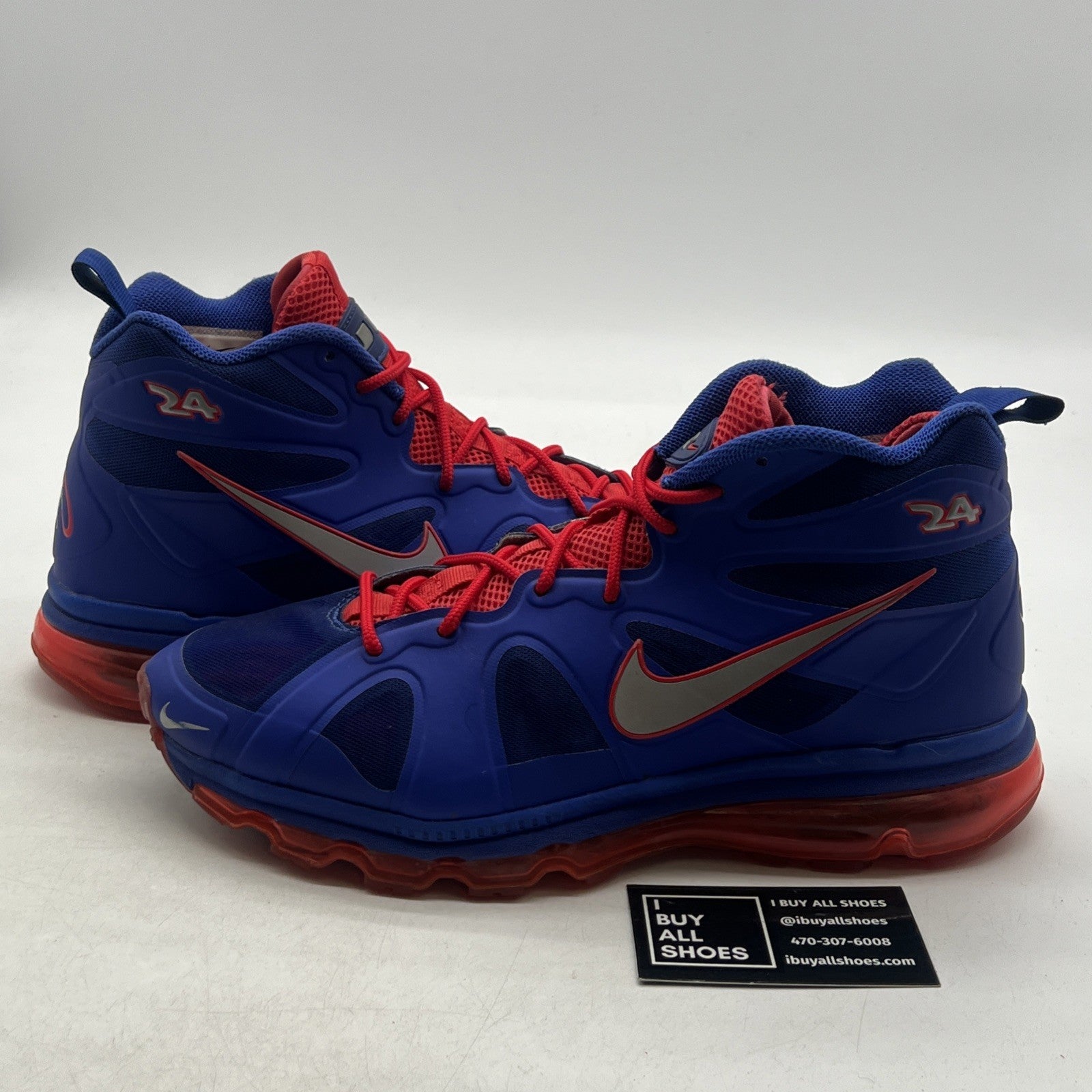 Size 10 - Nike Air Max Griffey Fury Jackie Robinson (487664-400)