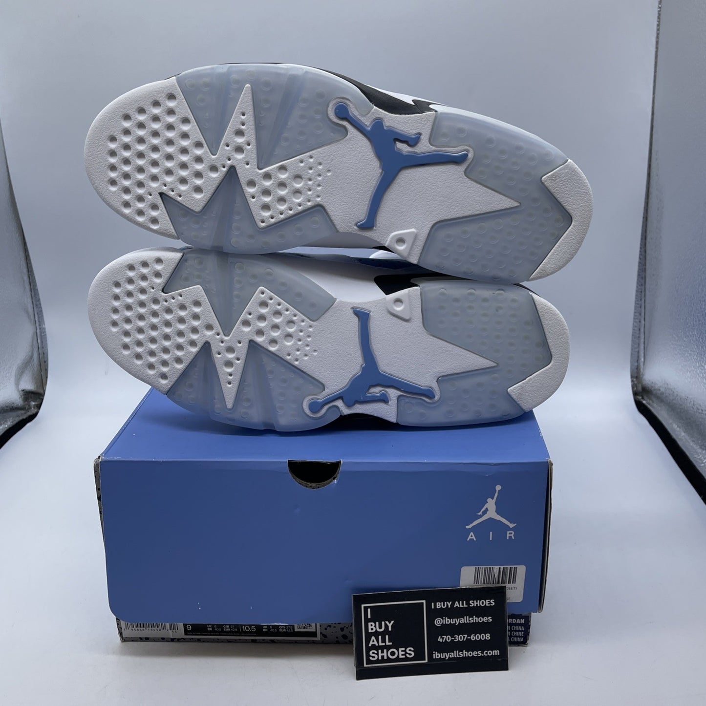 Size 9 - Air Jordan 6 Retro Mid UNC Home Suede Leather (CT8529-410)