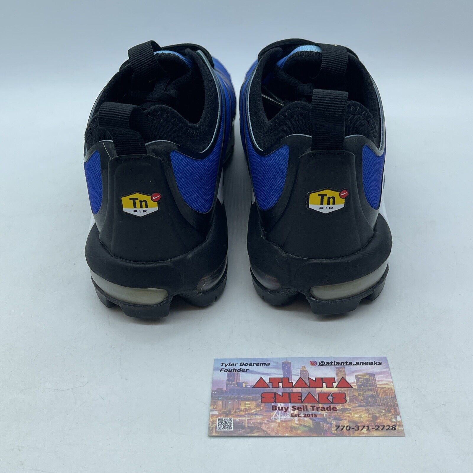 Size 8.5 - Nike Air Max Plus TN Ultra Hyper Blue White Black Yellow (898015-402)