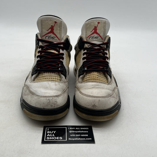 Size 8 - Air Jordan 4 Retro OG Mid White Cement (840606-192)