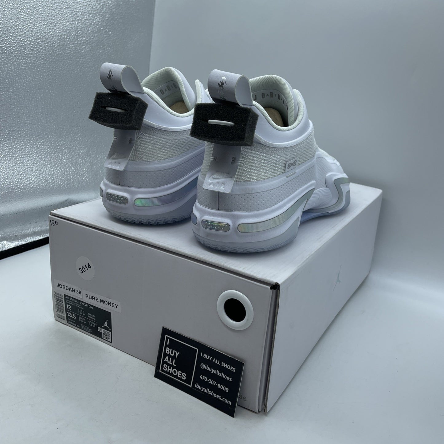 Size 12 - Air Jordan 36 Low Pure Money (DH0833-101)