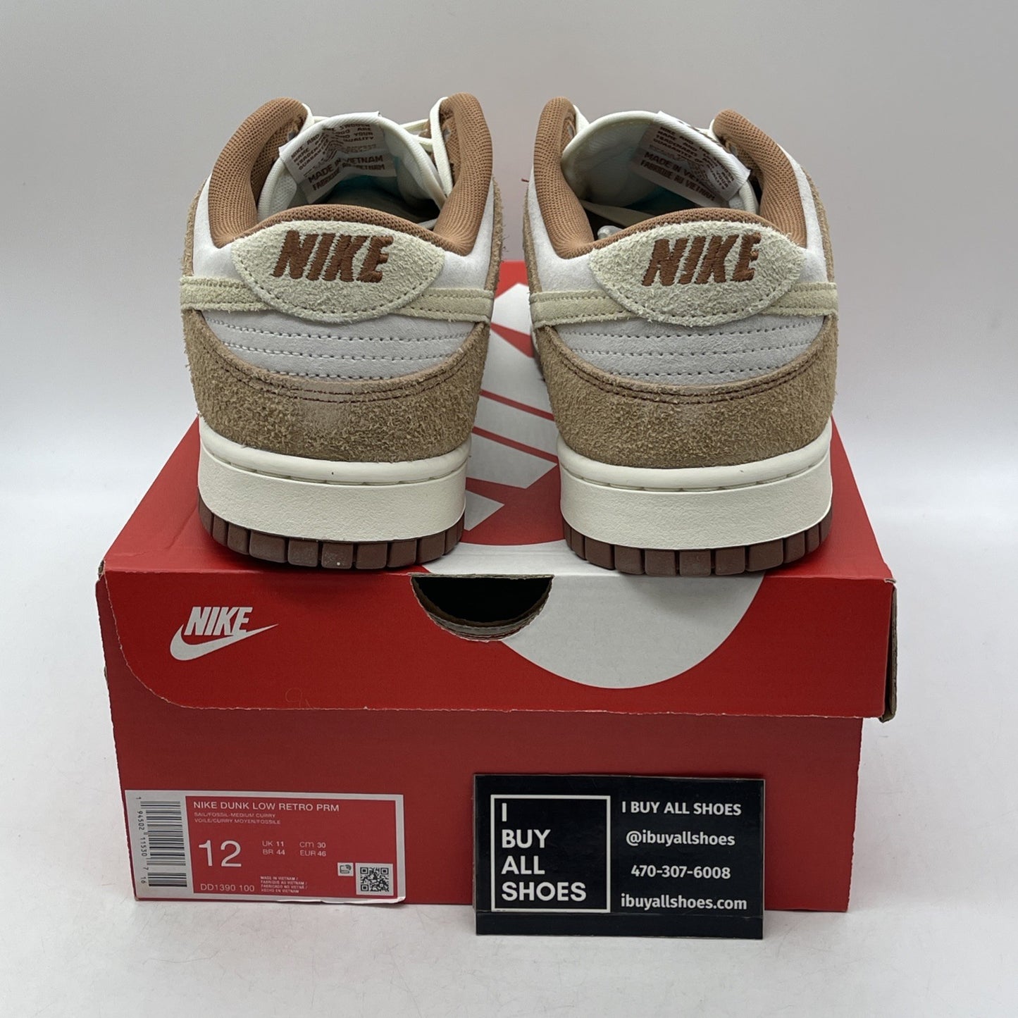 Size 12 - Nike Dunk Low Premium Medium Curry (DD1390-100)