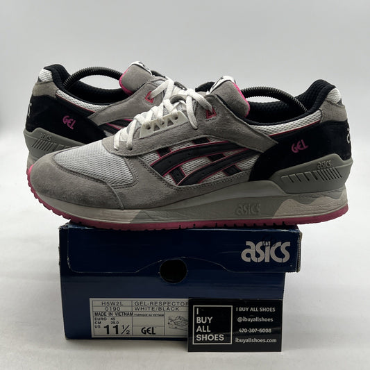Size 11.5 - Asics Gel Respector Grey Pink (H5W2L-0190)