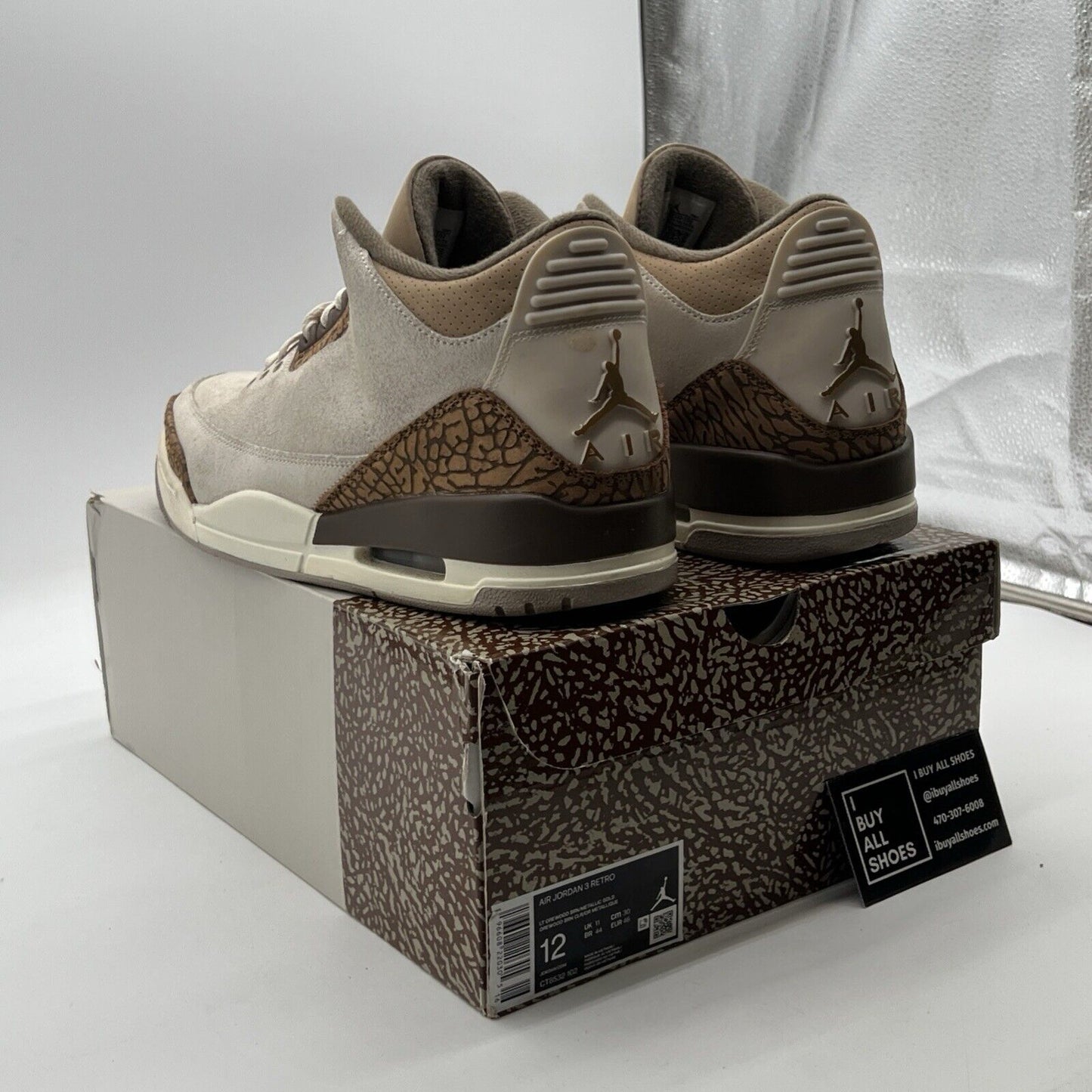 Size 12 - Air Jordan 3 Retro Low Palomino (CT8532-102)