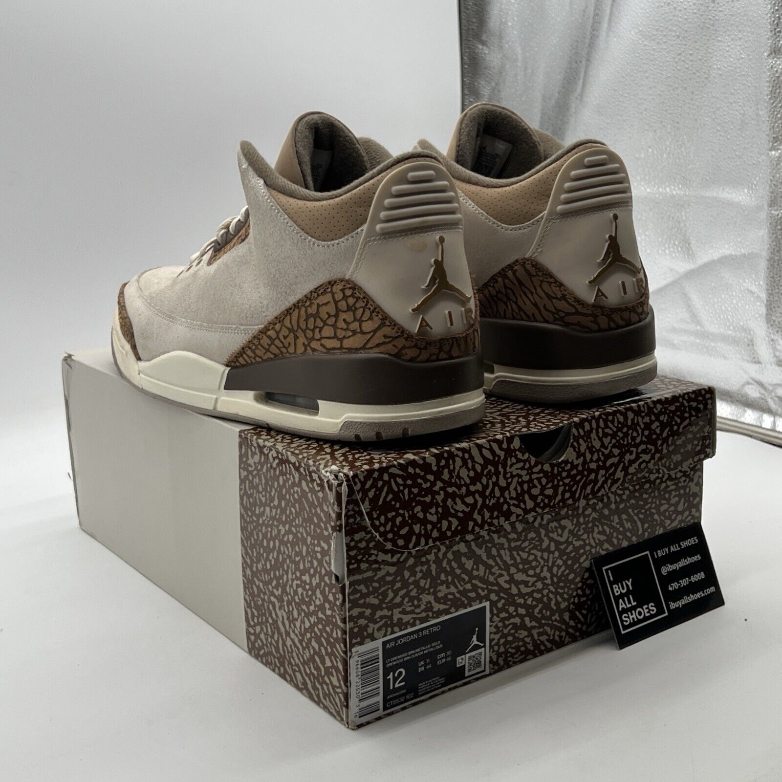 Size 12 - Air Jordan 3 Retro Low Palomino (CT8532-102)