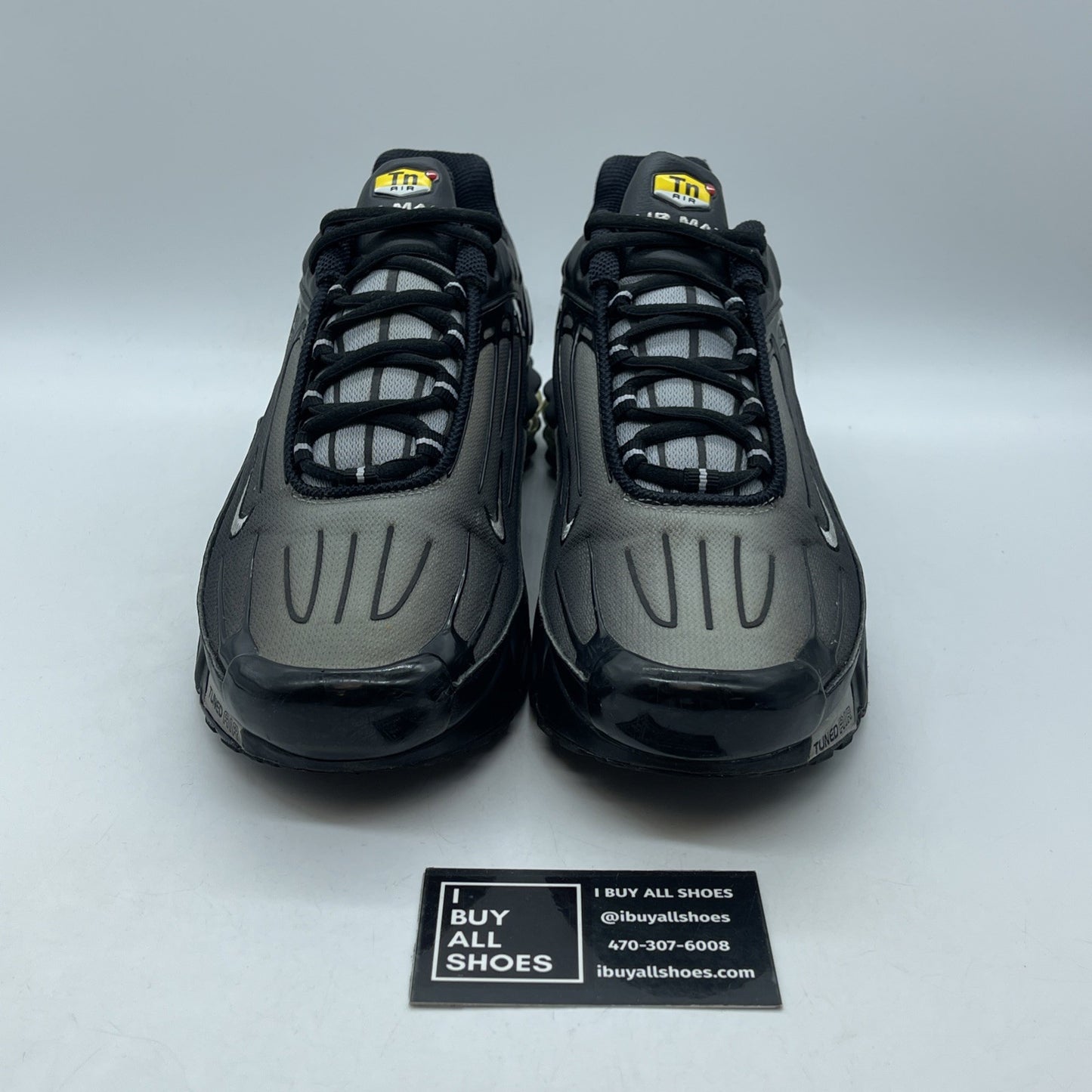 Size 9.5 - Nike Air Max Plus 3 OG Wolf Grey Black Suede Leather (CJ9684-002)