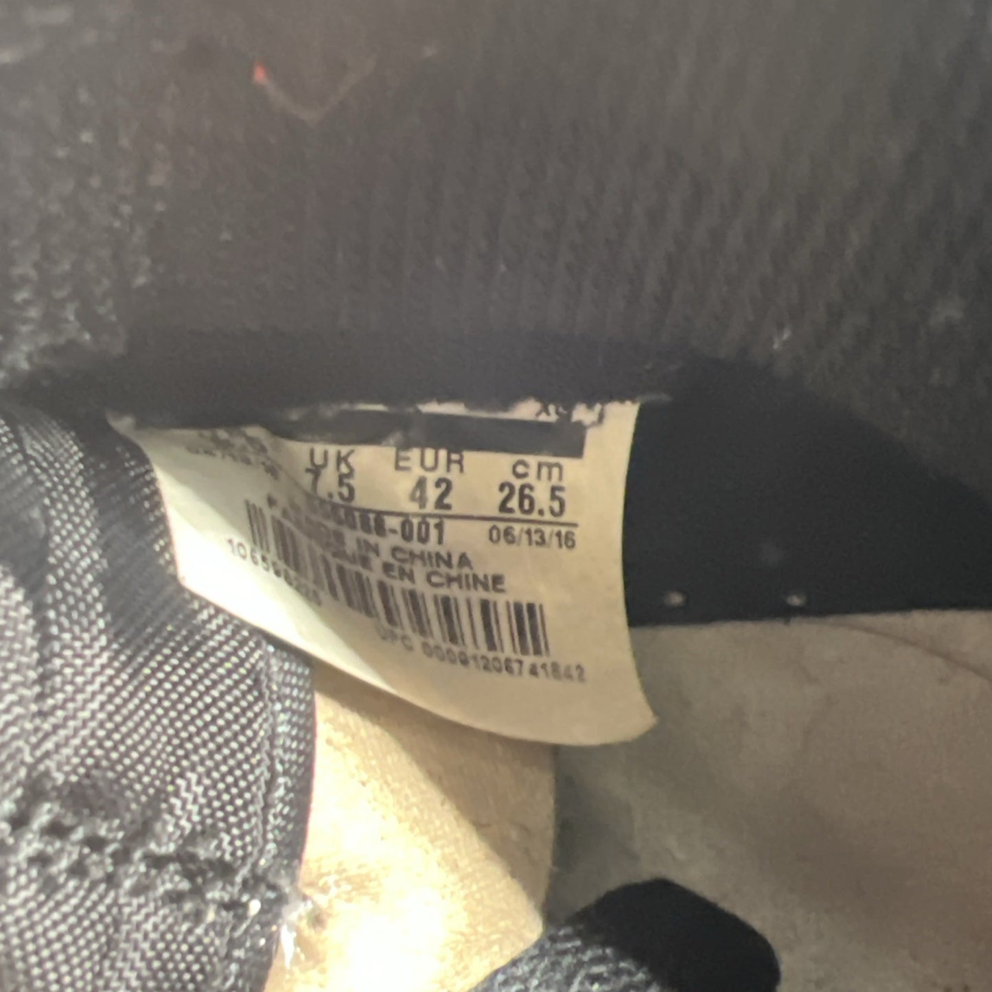 Size 8.5 - Air Jordan 1 Retro OG High Banned, Bred (555088-001)