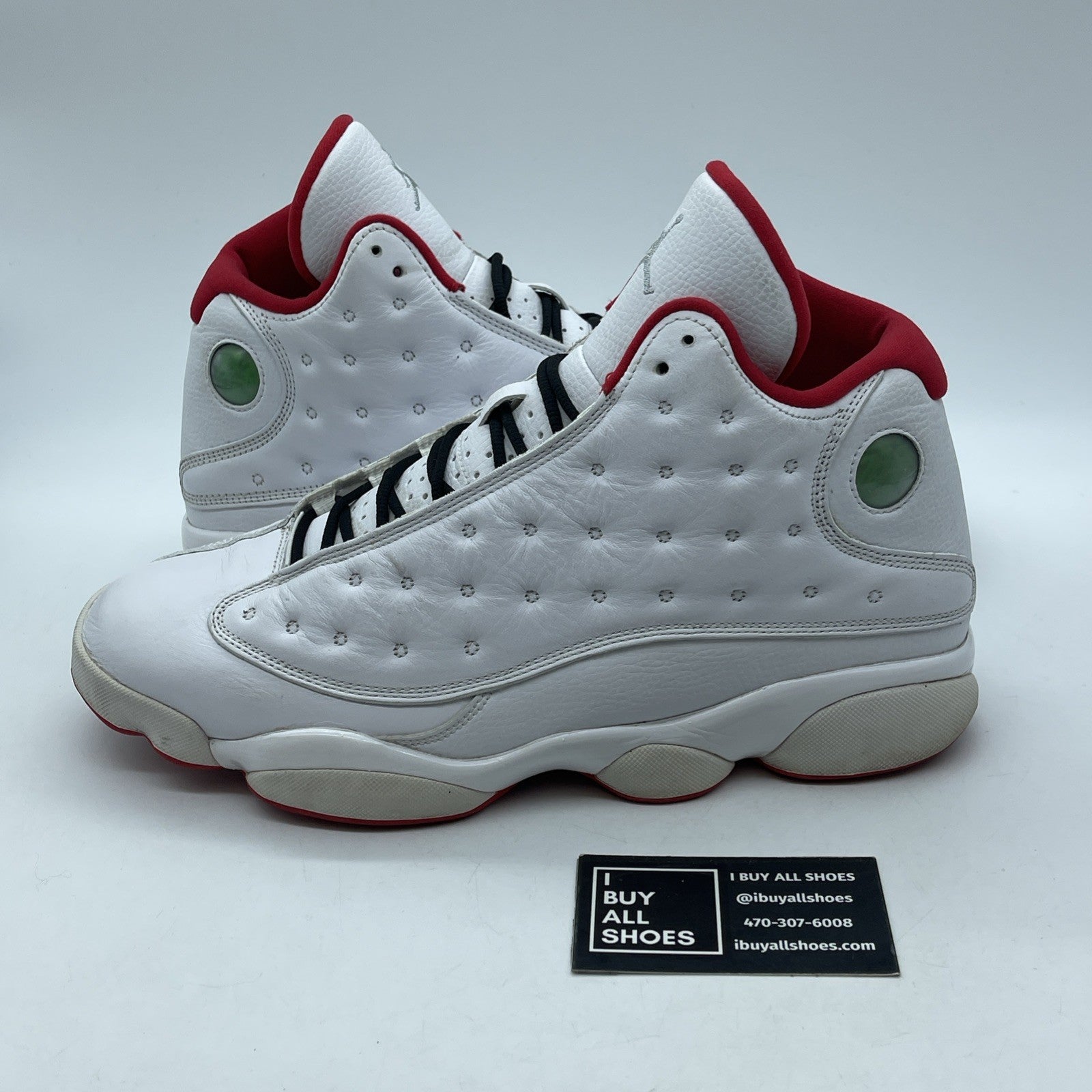Size 11 - Air Jordan 13 Retro History of Flight White Red Leather (414571-103)