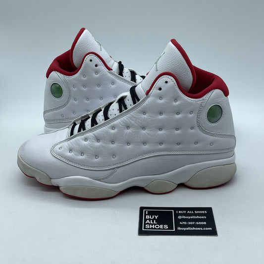 Size 11 - Air Jordan 13 Retro History of Flight White Red Leather (414571-103)