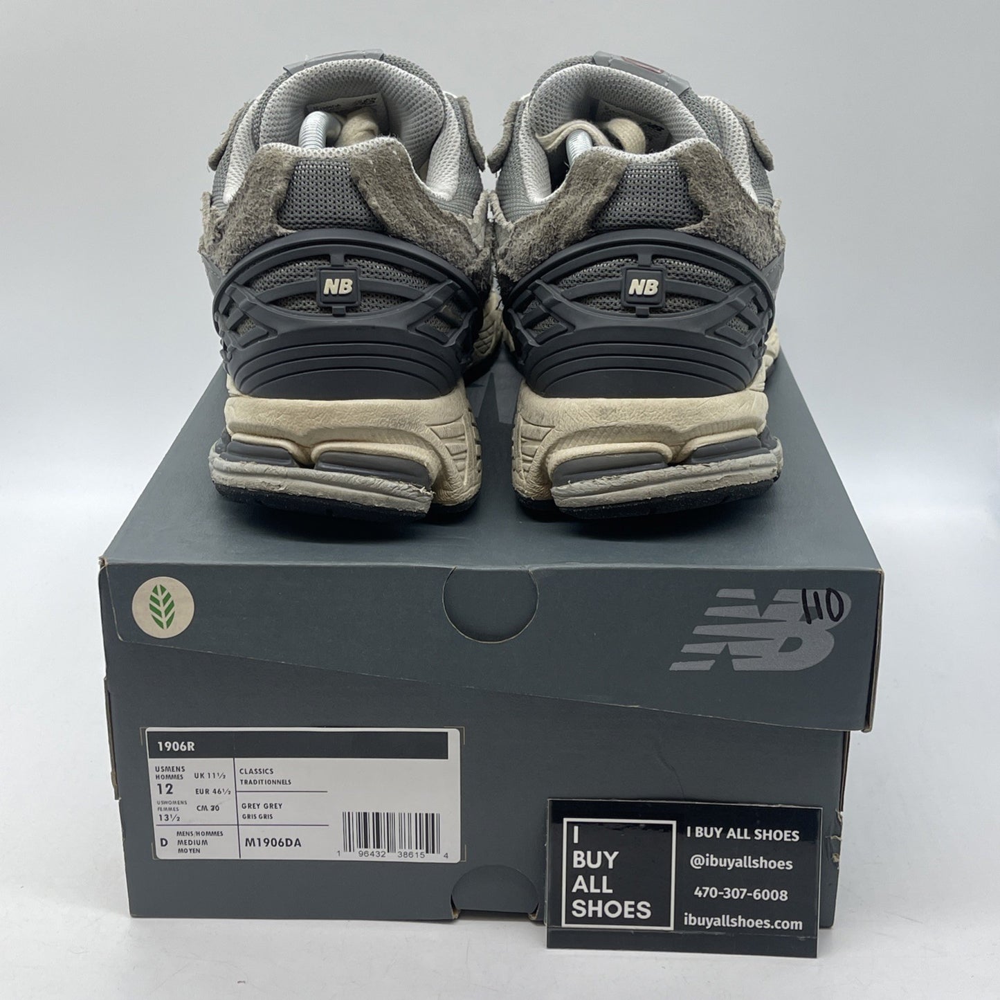Size 12 - New Balance 1906D Protection Pack - Castlerock Grey Suede (M1906DA)